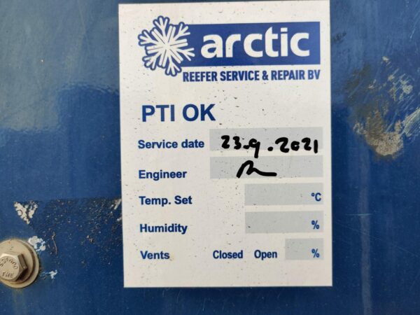 40REF Reefer container MIIU9649262 - rented out - Image 6
