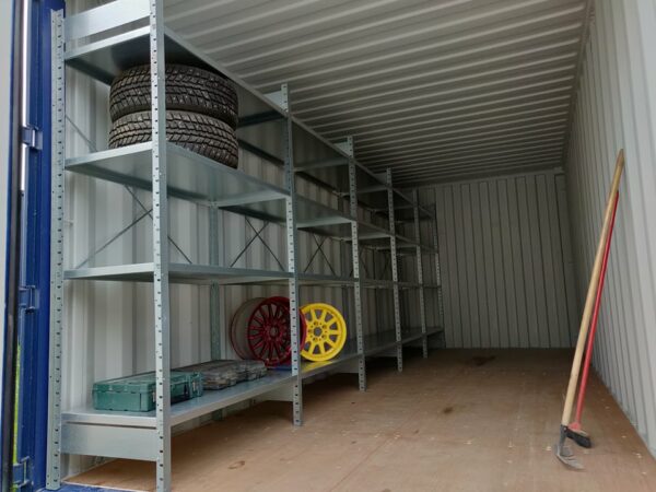 Shipping container shelf "Einos"