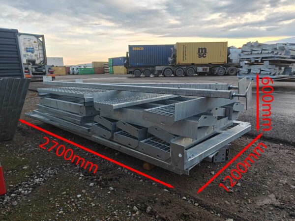 Staircase for office cabins or shipping containers - Image 10