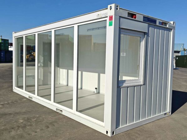 Office Cabin Containex Standard MIIU0201 panoramic windows - Image 2