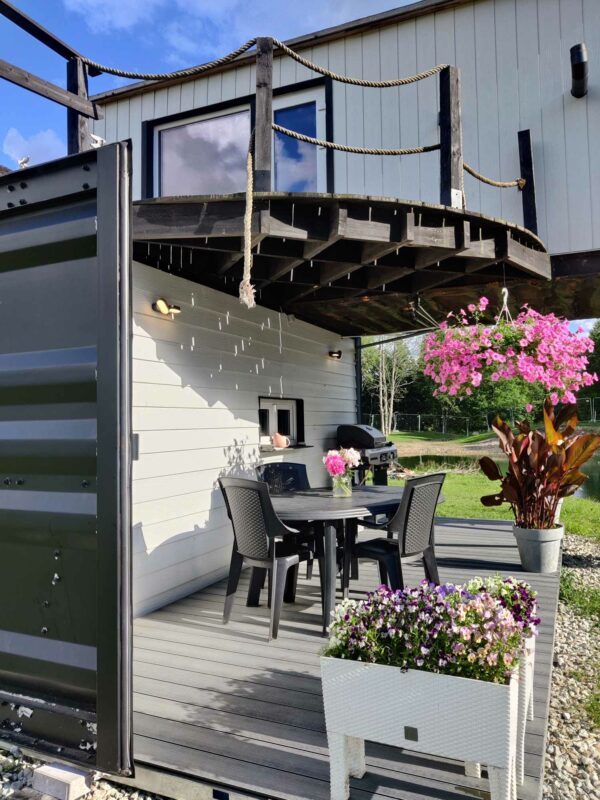 Balcony for office cabins or shipping containers - Image 12