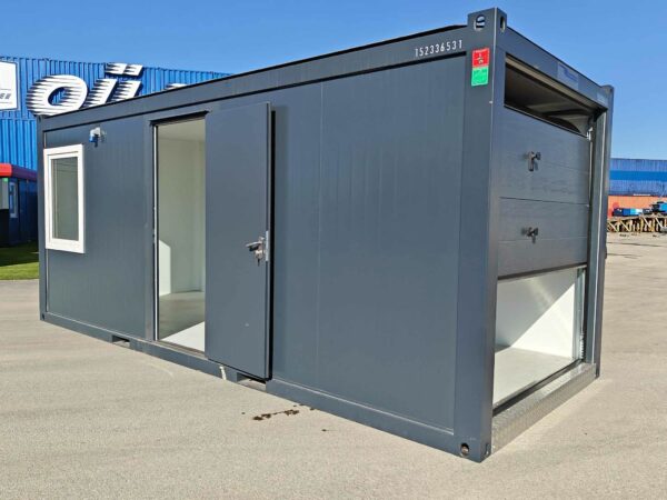 Containex Basic Anthracite with a roller door - MIIU0991 - Image 3