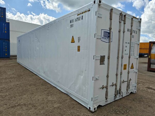 40REF Reefer container MIIU1675820 - 2007 year