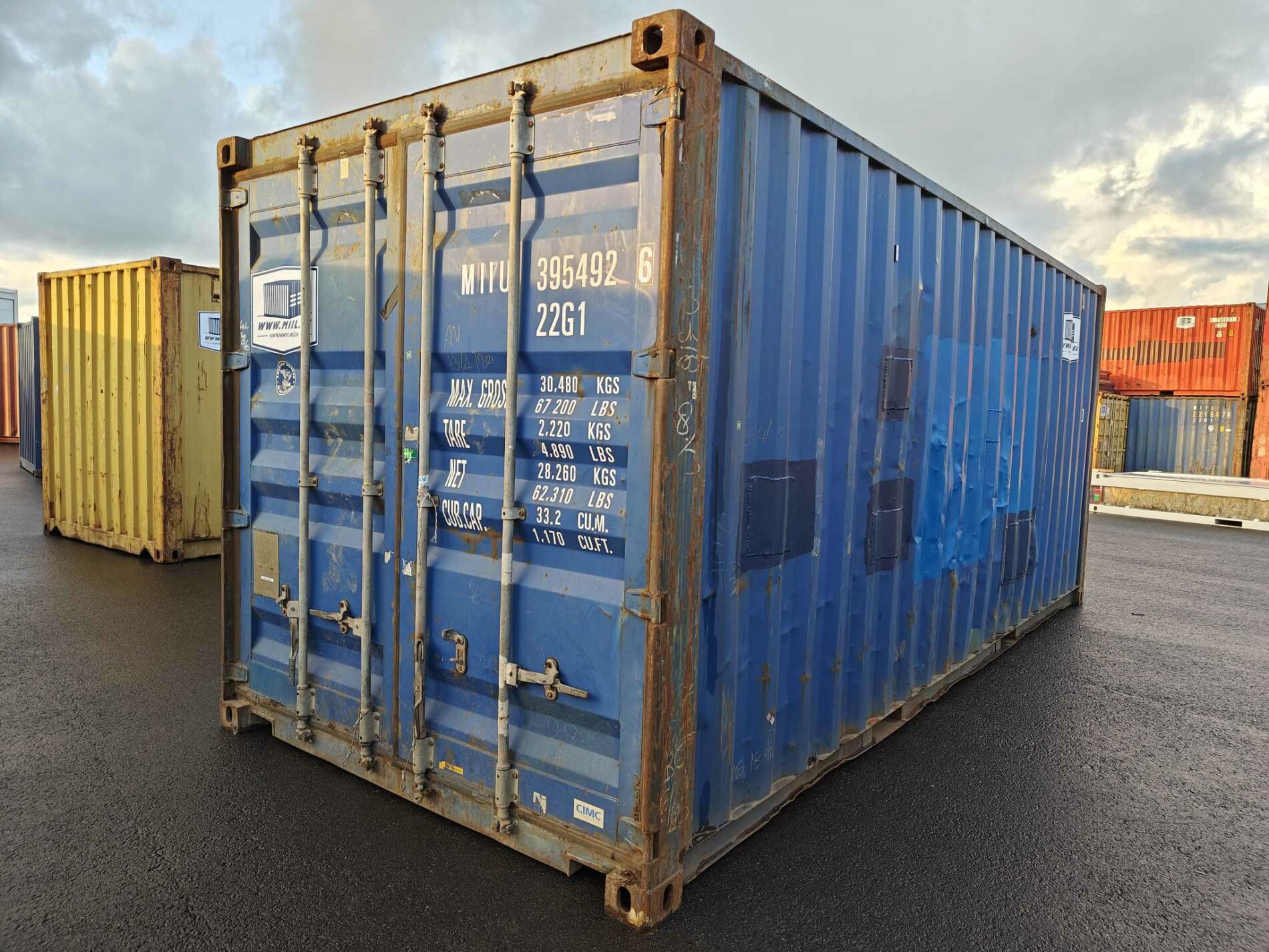 20DC Merekonteiner MIIU3954926 - PÄRNU - Image 2