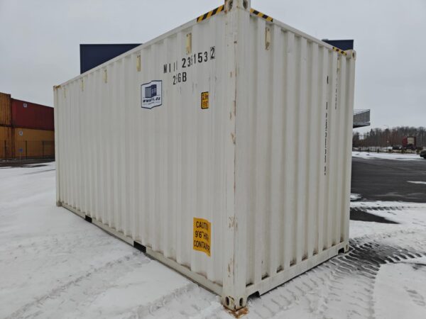 One-way storage container