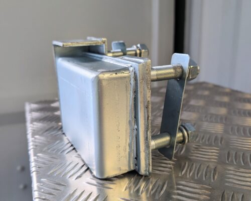 Container lock cover for padlock