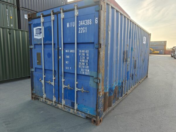20DC Merekonteiner MIIU3443886 – TALLINN