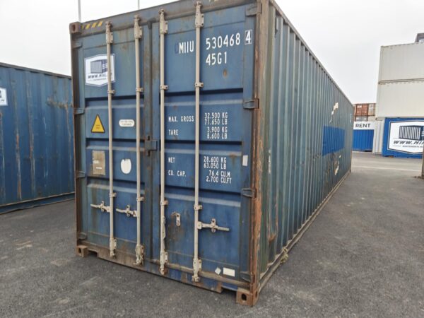 40HC Shipping container MIIU5304684 - TALLINN