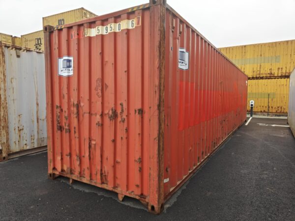 40HC Shipping container MIIU5950067 - TALLINN (Damaged floor) - Image 4