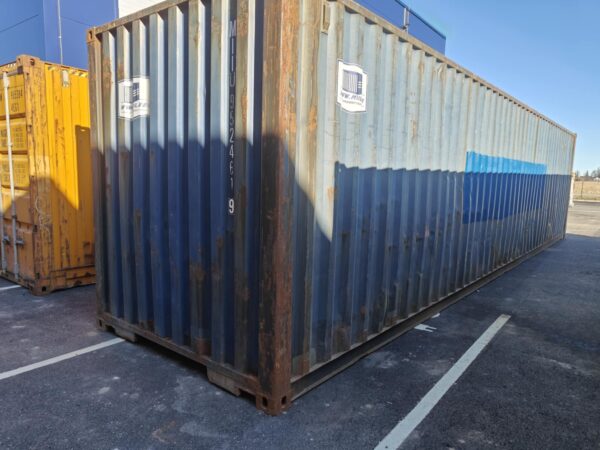 40HC морской контейнер MIIU9524619 - TALLINN (дверь не закрывается легко) — изображение 4