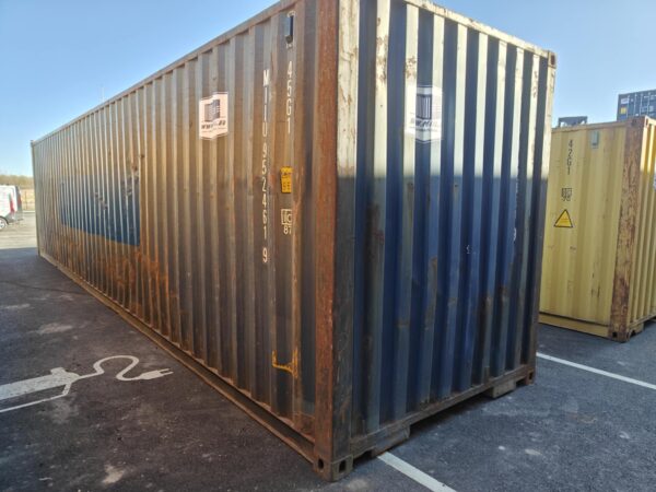 40HC морской контейнер MIIU9524619 - TALLINN (дверь не закрывается легко) — изображение 5
