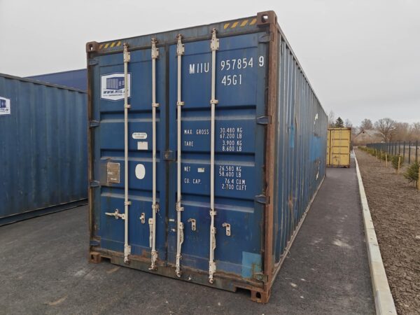 40HC морской контейнер MIIU9578549 - TALLINN (поврежден)