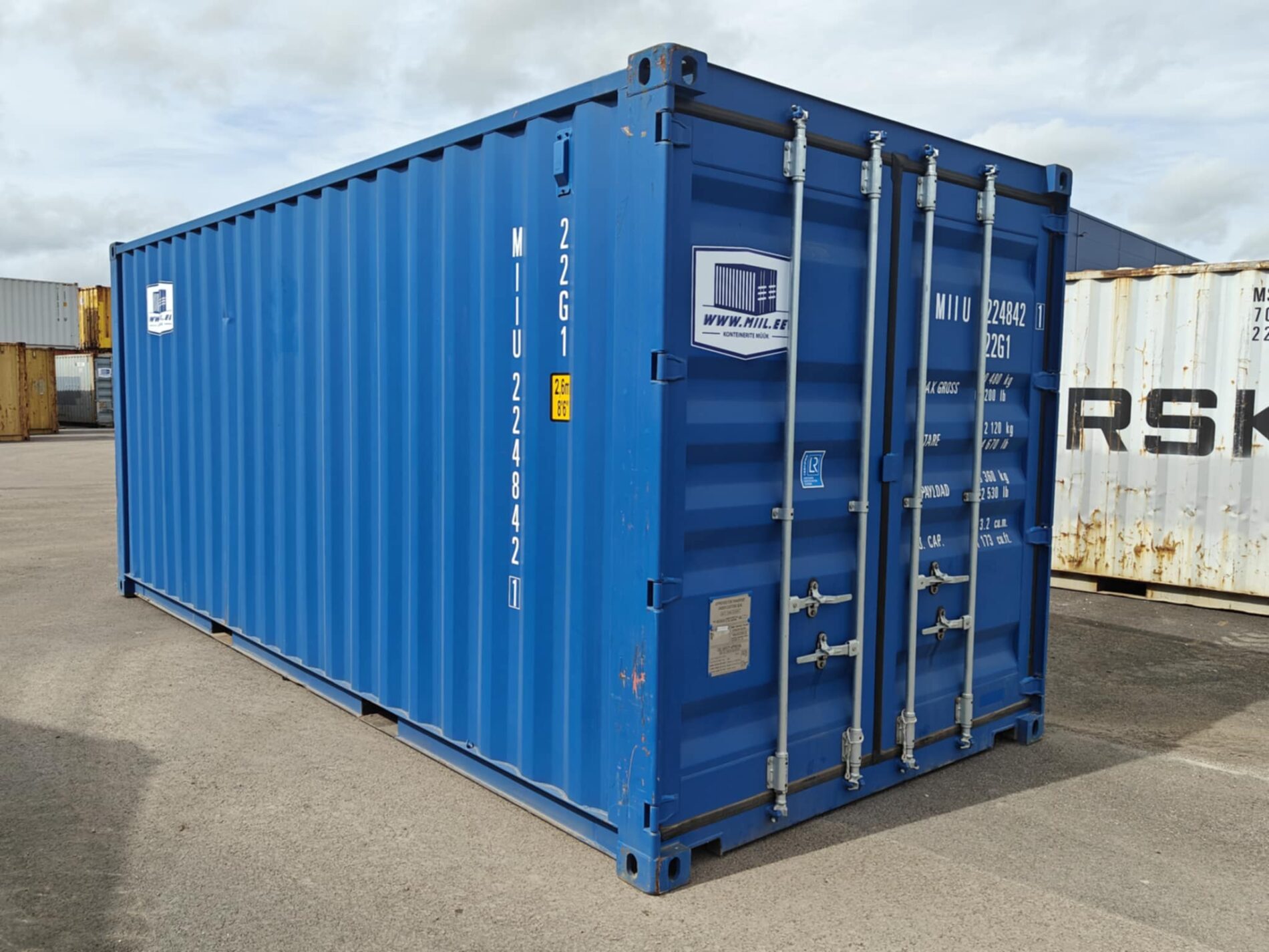 20DC Shipping container MIIU2248421 - PÄRNU - Image 3