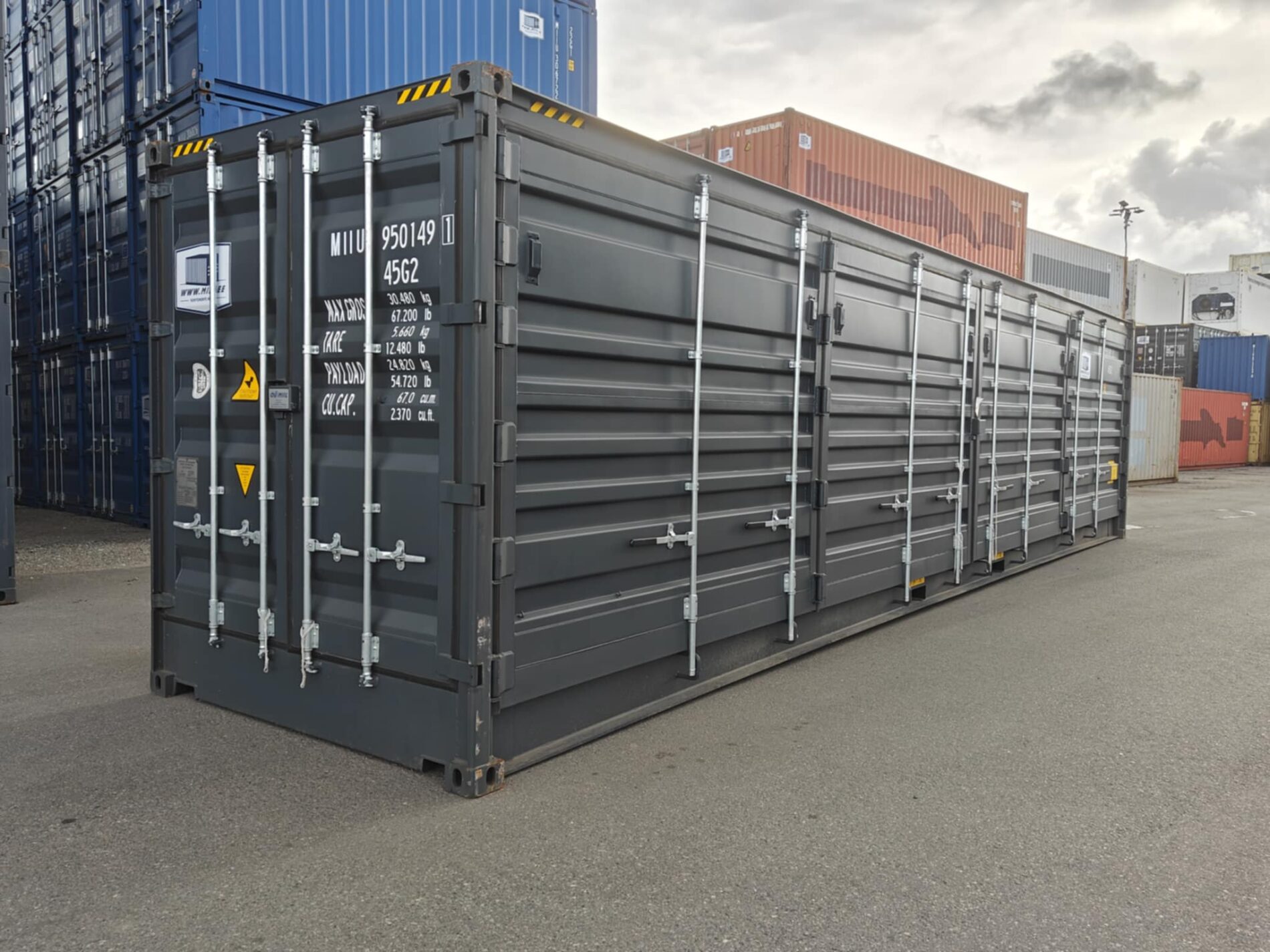 40HCOS Merekonteiner MIIU9501491 - TALLINN (tellimisel)