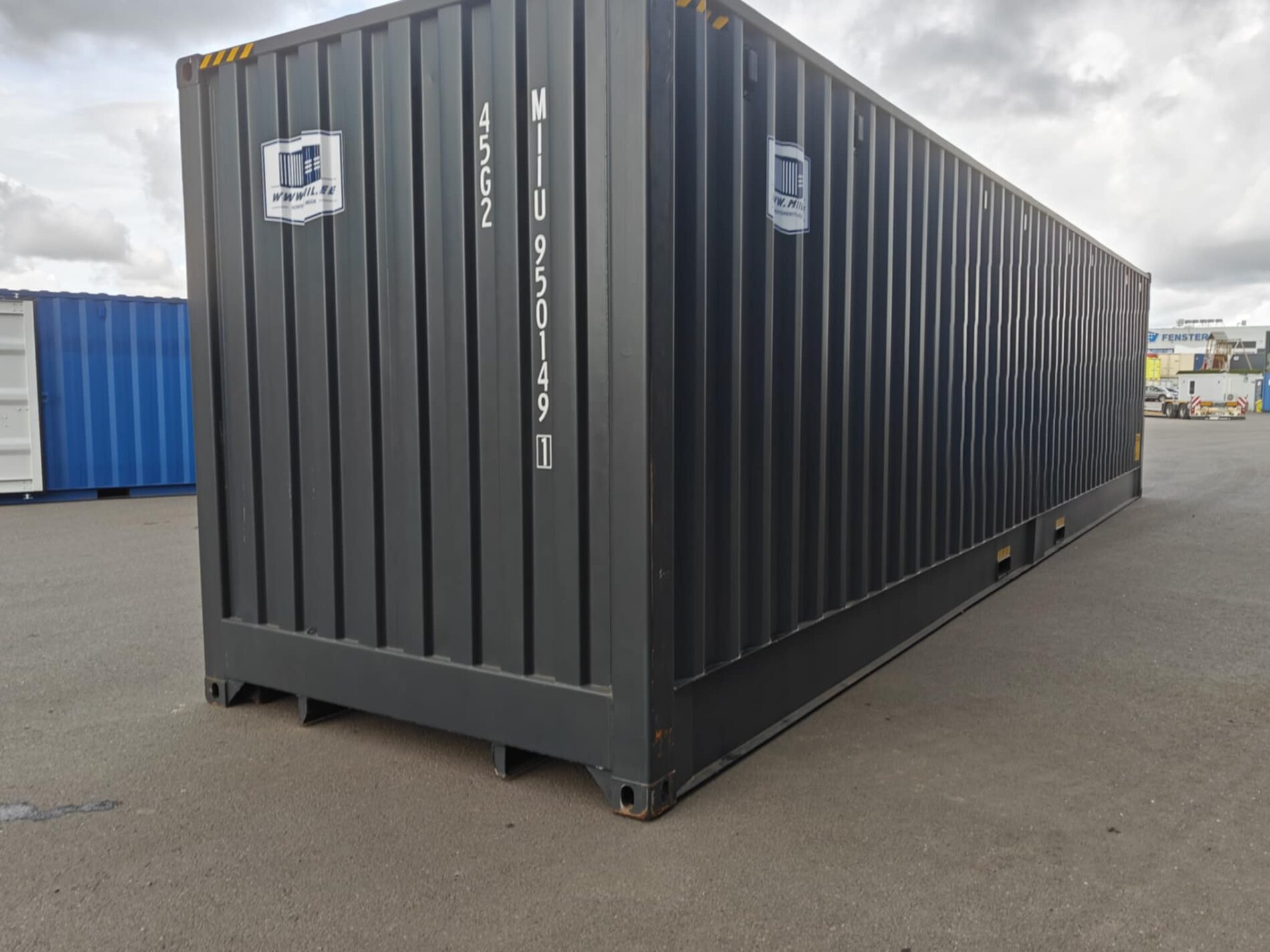 High Cube Open Side Sea container - Miil OÜ