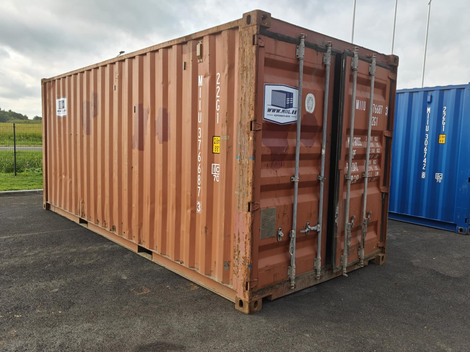 20DC Merekonteiner MIIU3766873 - TARTU - Image 3