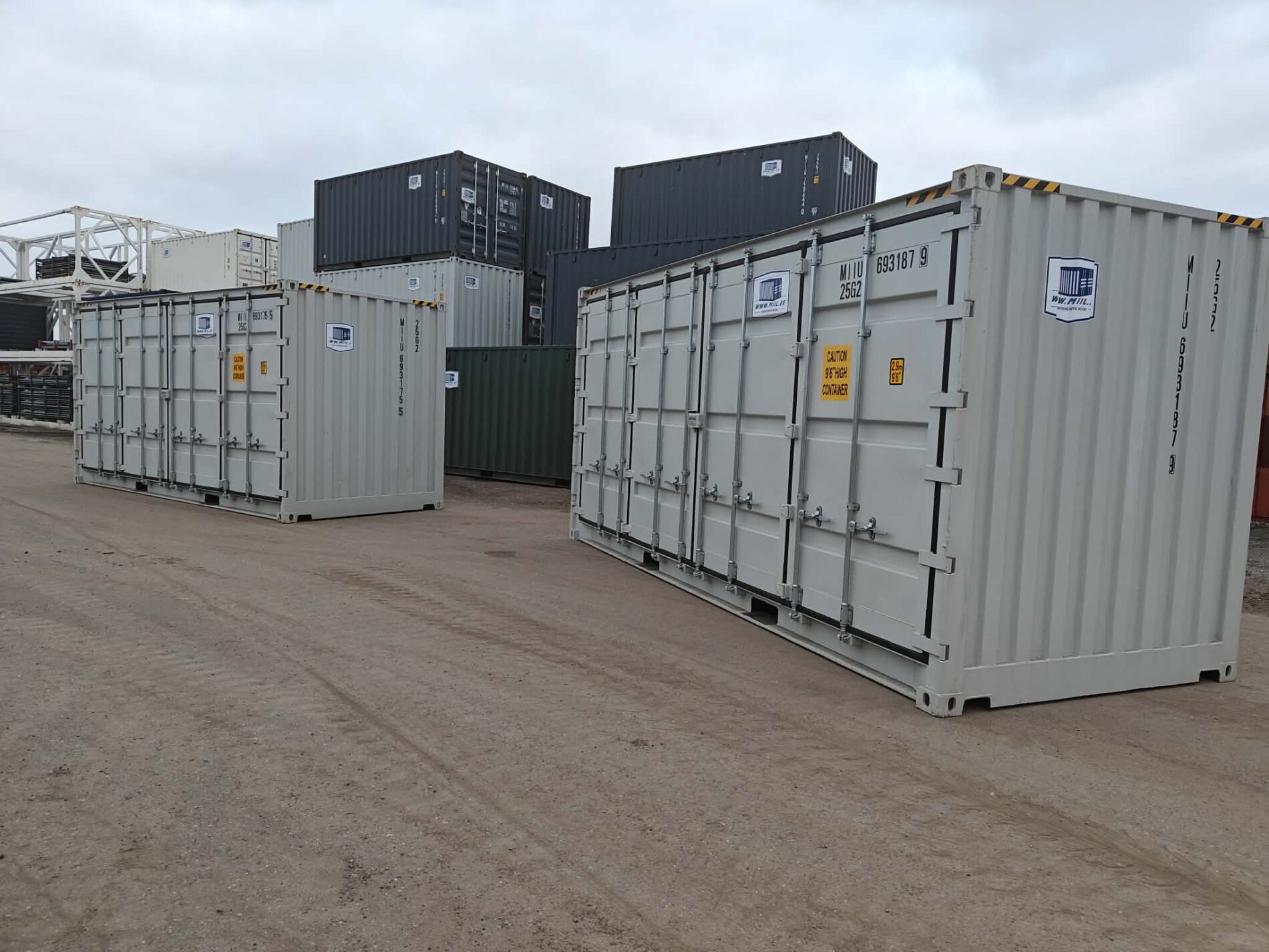 High Cube Open Side Sea container - Miil OÜ