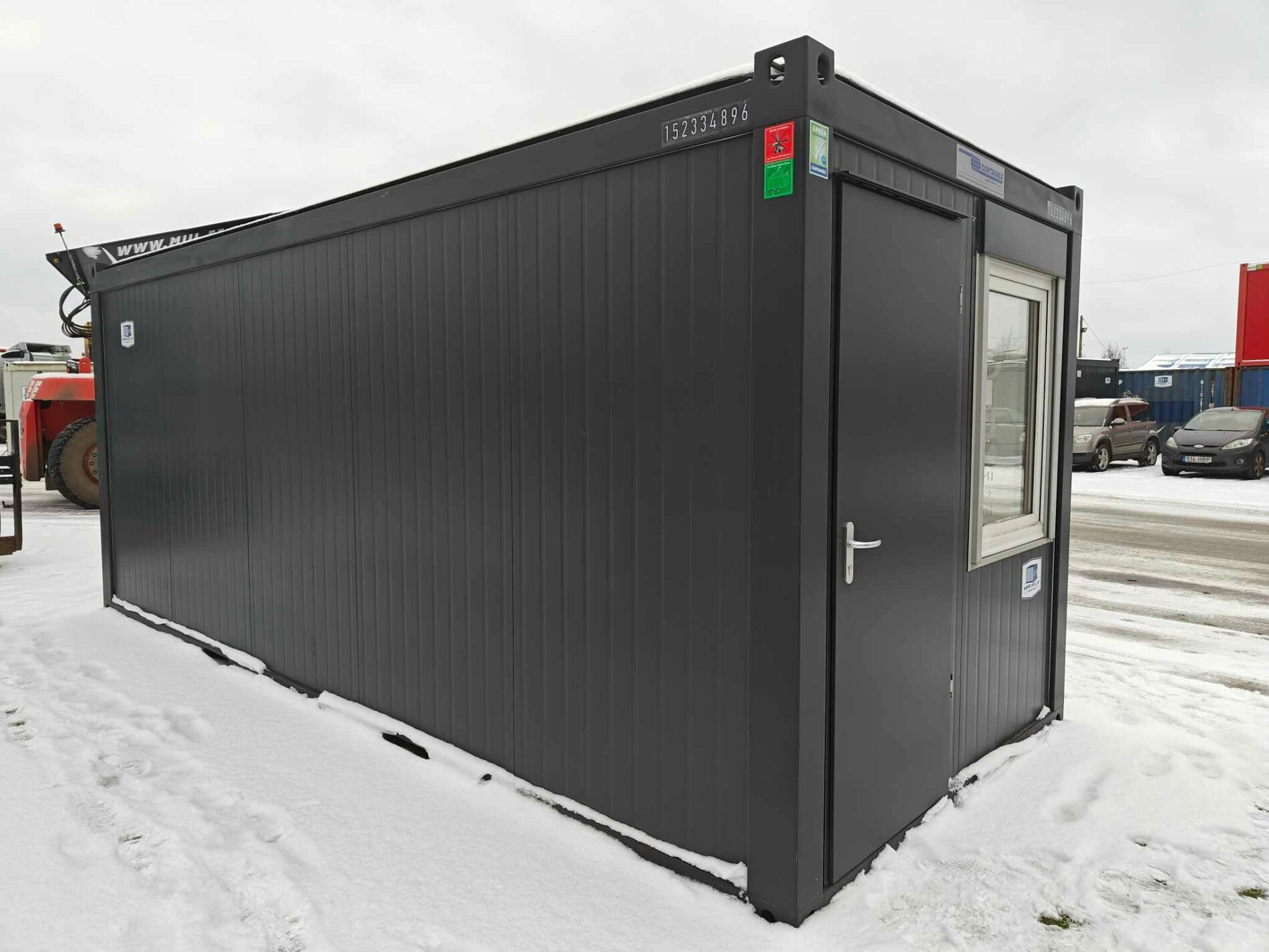 Containex Standard Premium toimisto- ja työmaakontti - MIIU1089 - Image 5