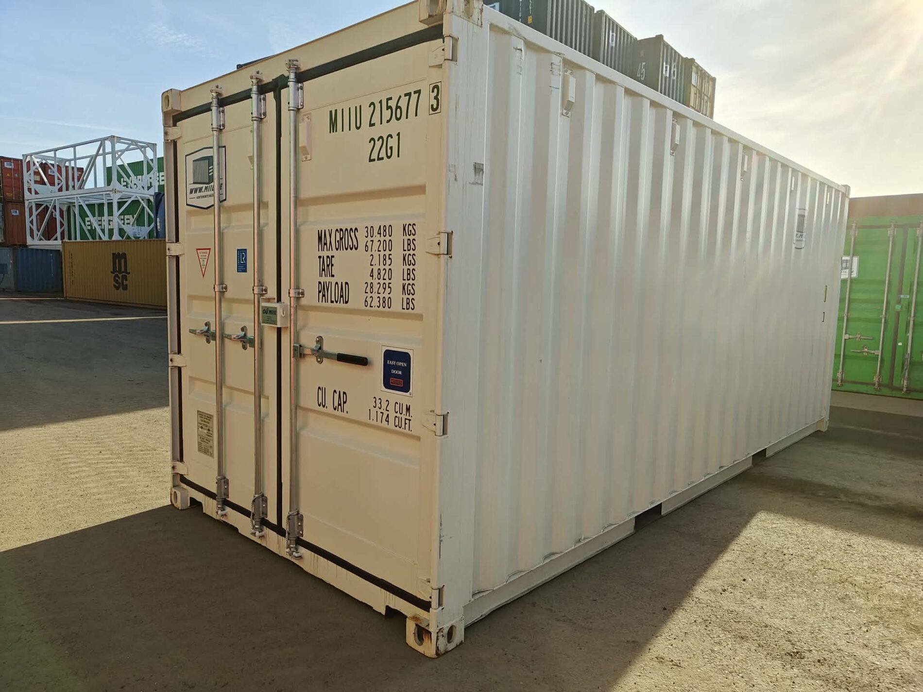 20DC Laokonteiner MIIU2156773 - TALLINN