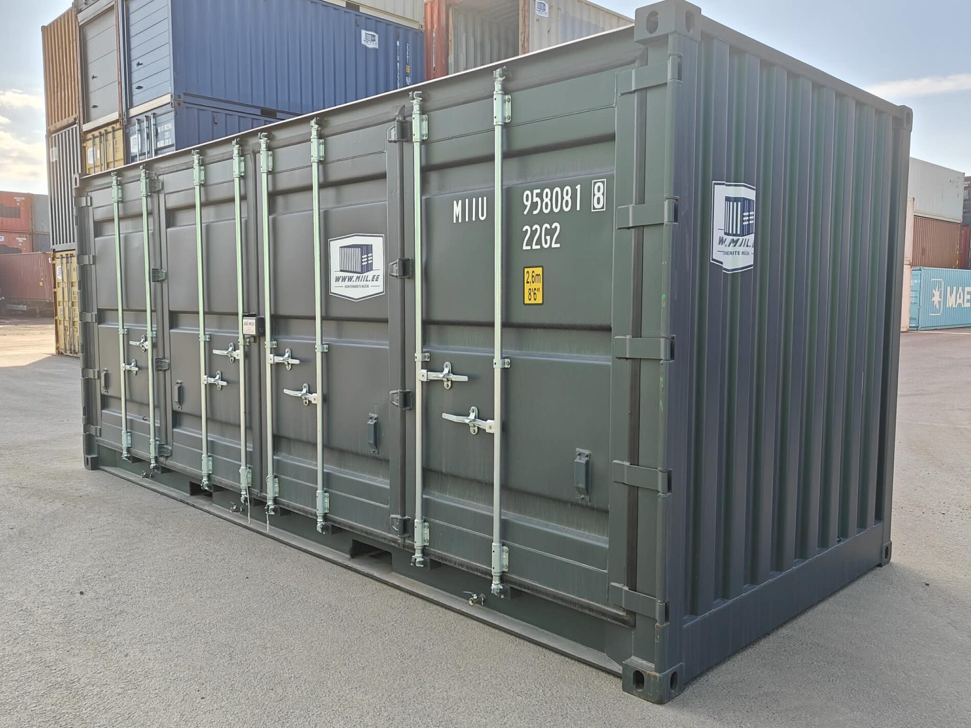 20OS Merekonteiner MIIU9580823 - TALLINN (LEKKEVANNIGA) (tellimisel) - Image 2