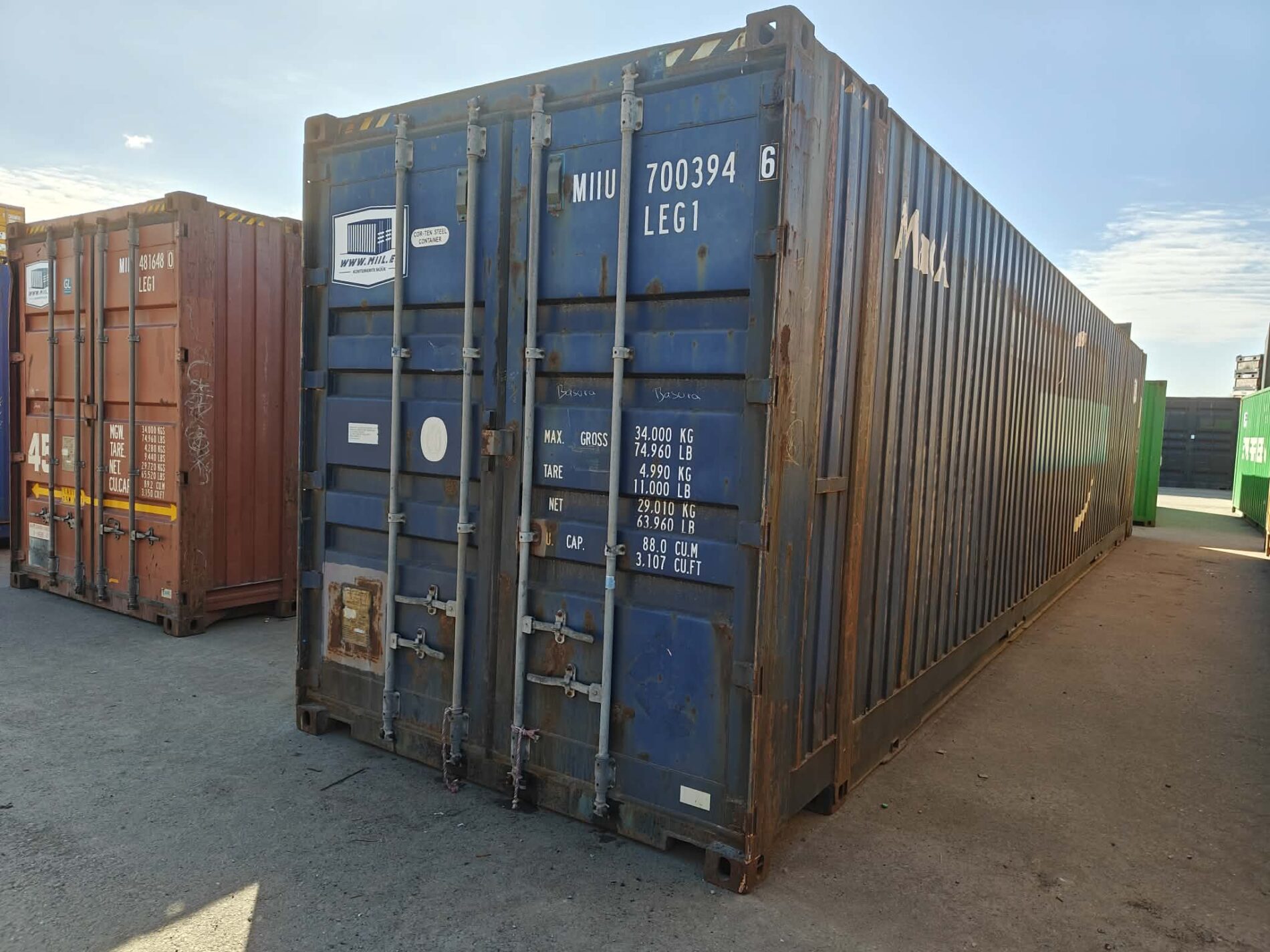 45HCPW Merekonteiner MIIU7003946 - TALLINN