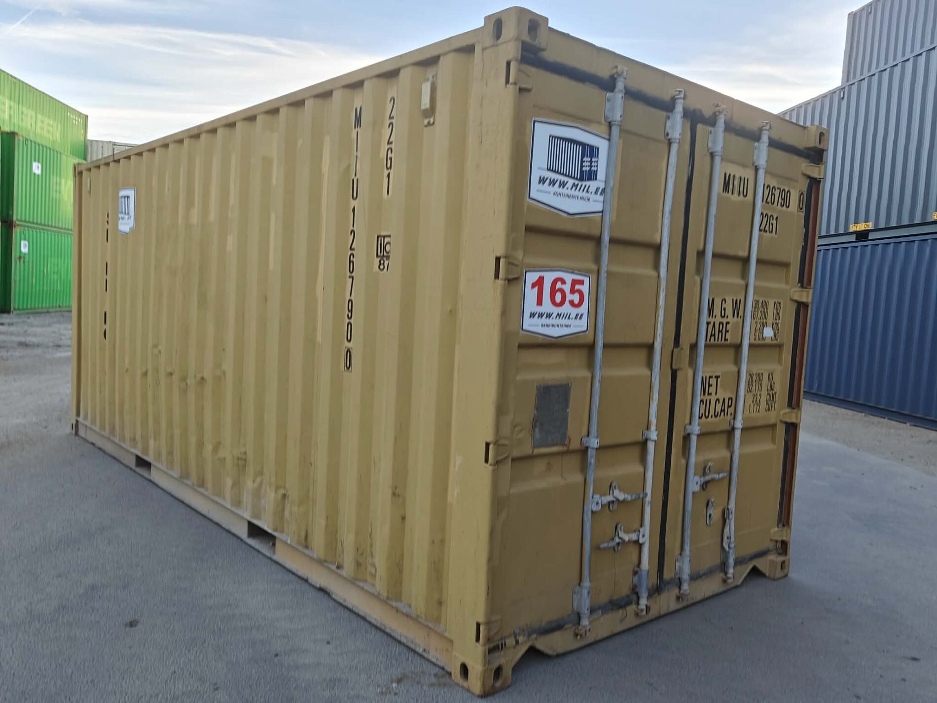 20DC Shipping container MIIU1267900 - TALLINN - Image 2