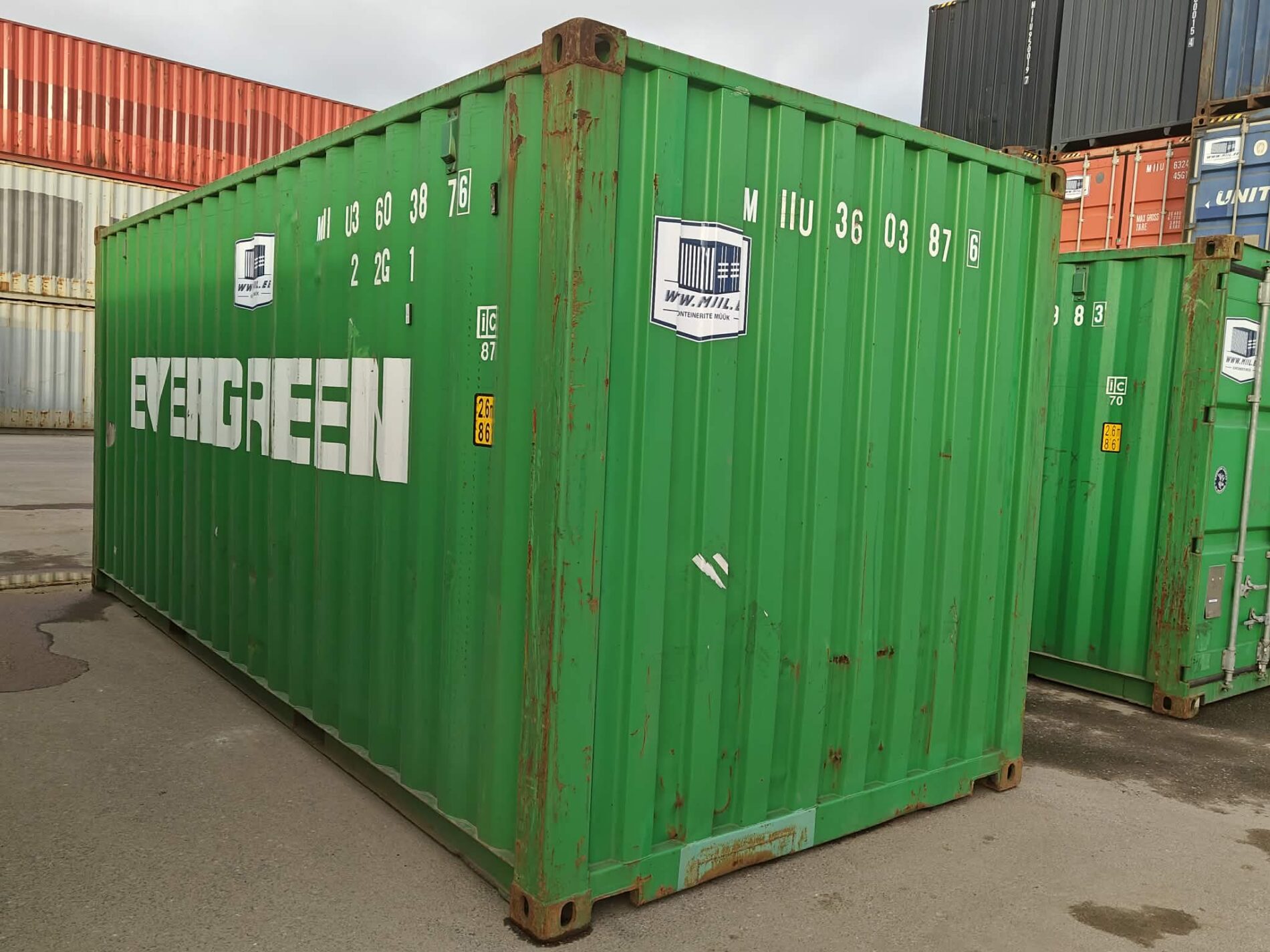 20DC Merekonteiner MIIU3603876 – TALLINN - Image 3