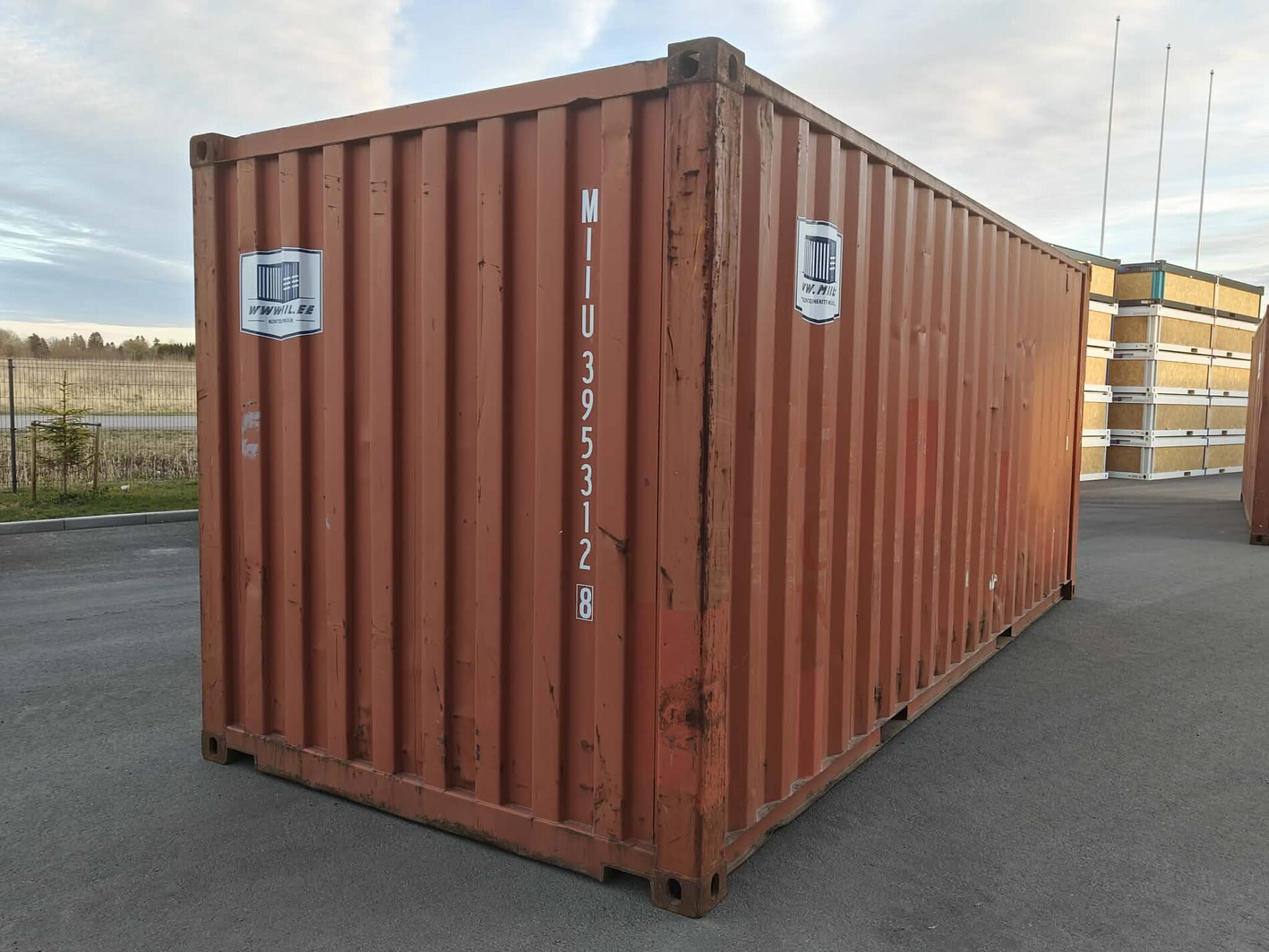 20DC морской контейнер MIIU3953128 - TALLINN — изображение 3