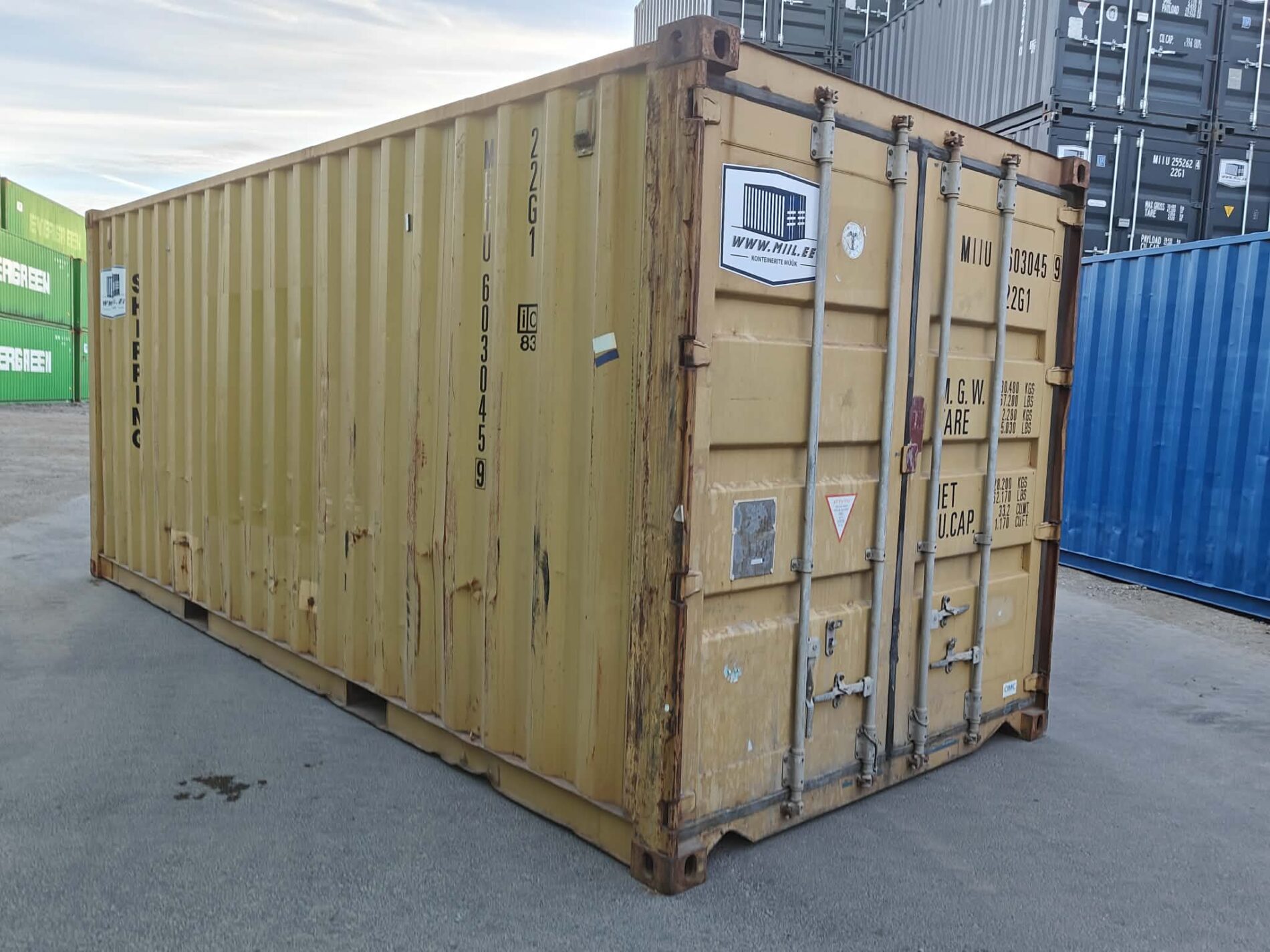20DC Juras konteiners MIIU6030459 - TALLINN - Image 2