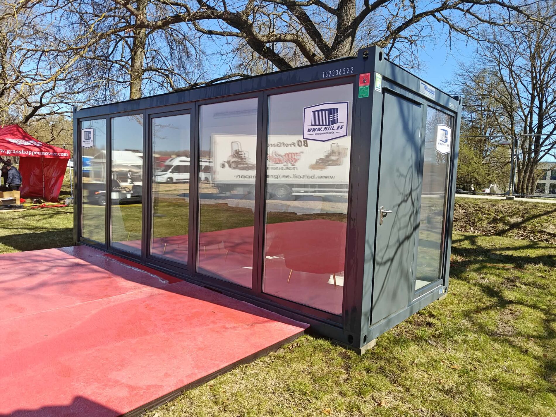 Containex Standard Premium toimisto- ja työmaakontti - MIIU2300 TARTU