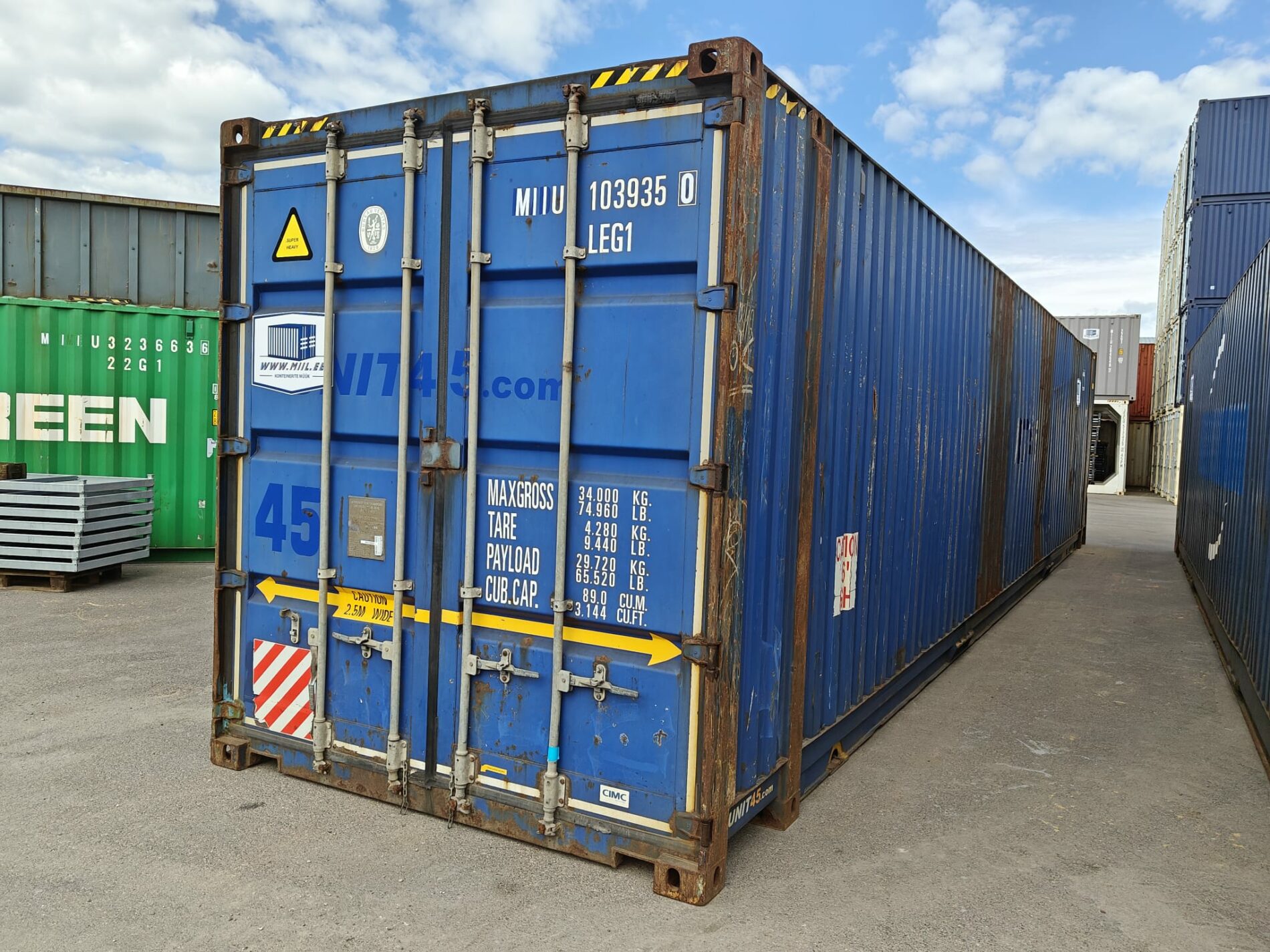 45HCPW Merikontti MIIU1039350 - TALLINN