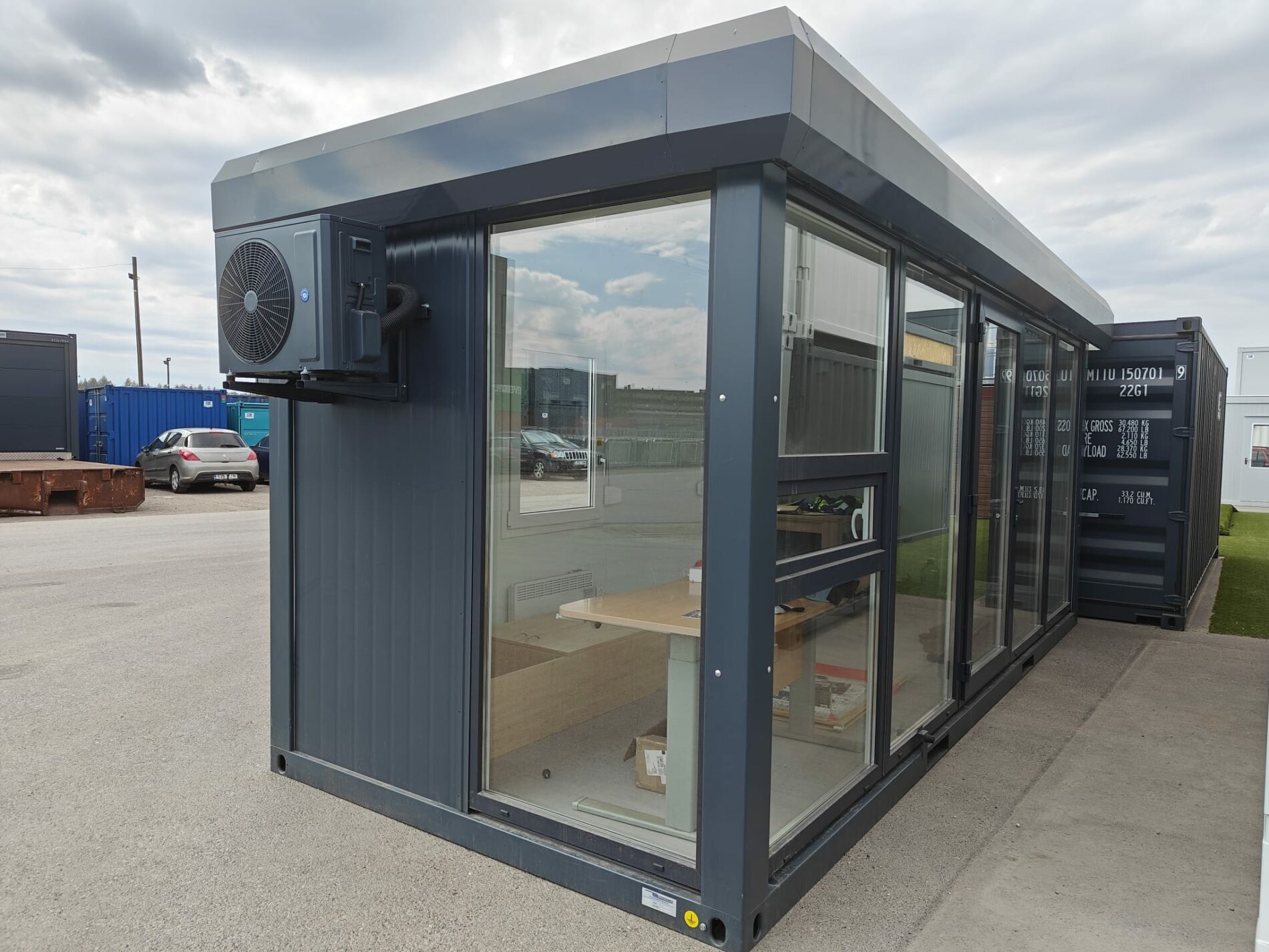 Moodulkontor Containex Premium välja avaneva uksega - MIIU2340 - Image 2