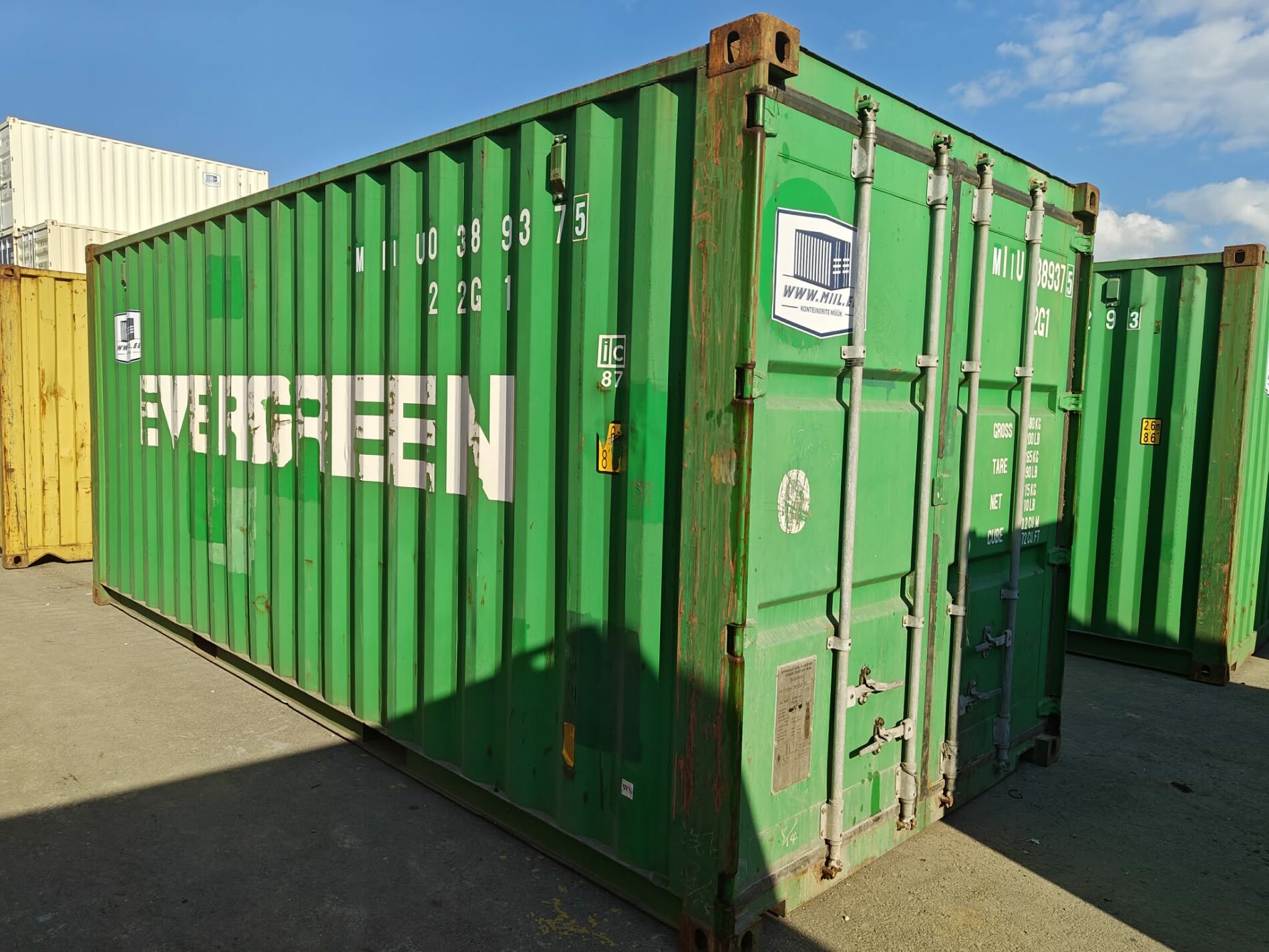 20DC Merekonteiner MIIU0389375 - PÄRNU - Image 3