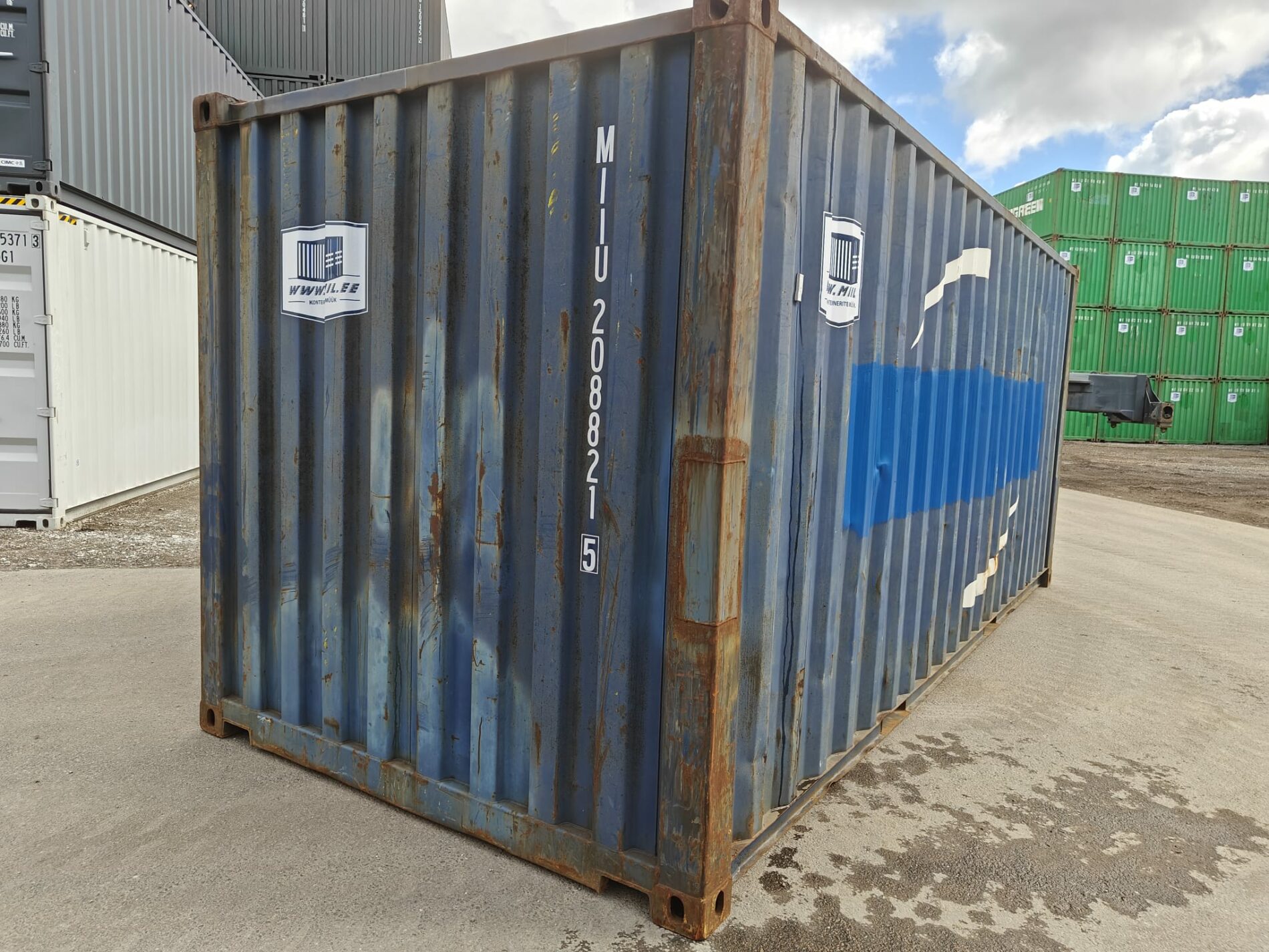 20DC Merekonteiner MIIU2088215 - PÄRNU - Image 4