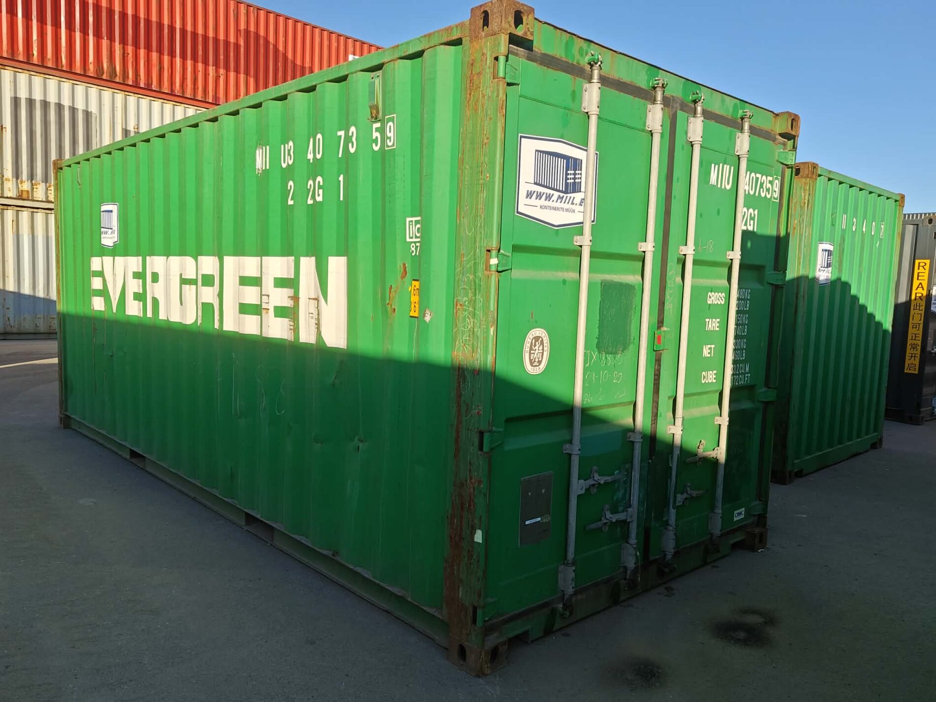 20DC Merekonteiner MIIU3407359 - PÄRNU - Image 3