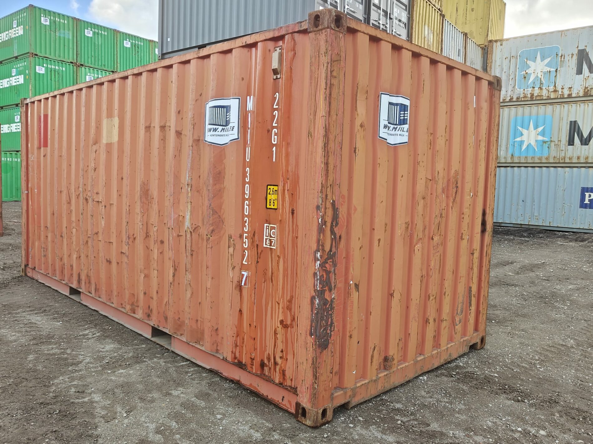 20DC Merekonteiner MIIU3963527 - PÄRNU - Image 5