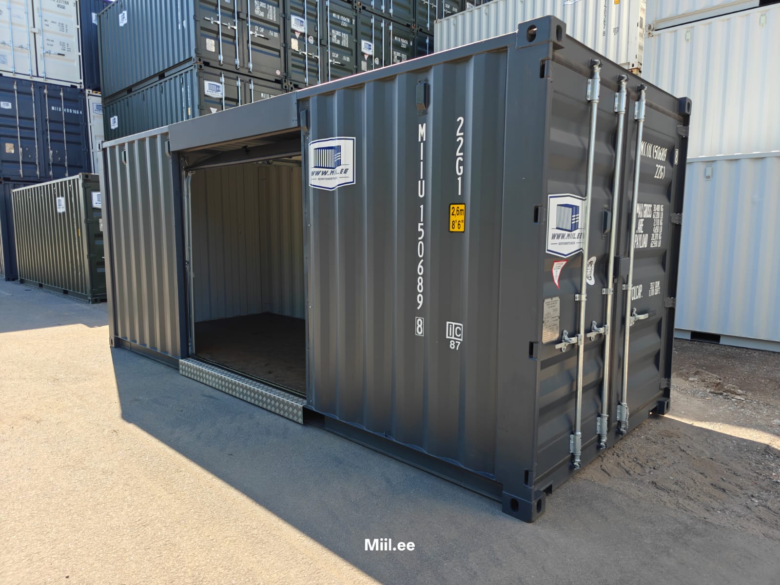 20DD Storage container with a roller door on the side MIIU1506898 - Image 5