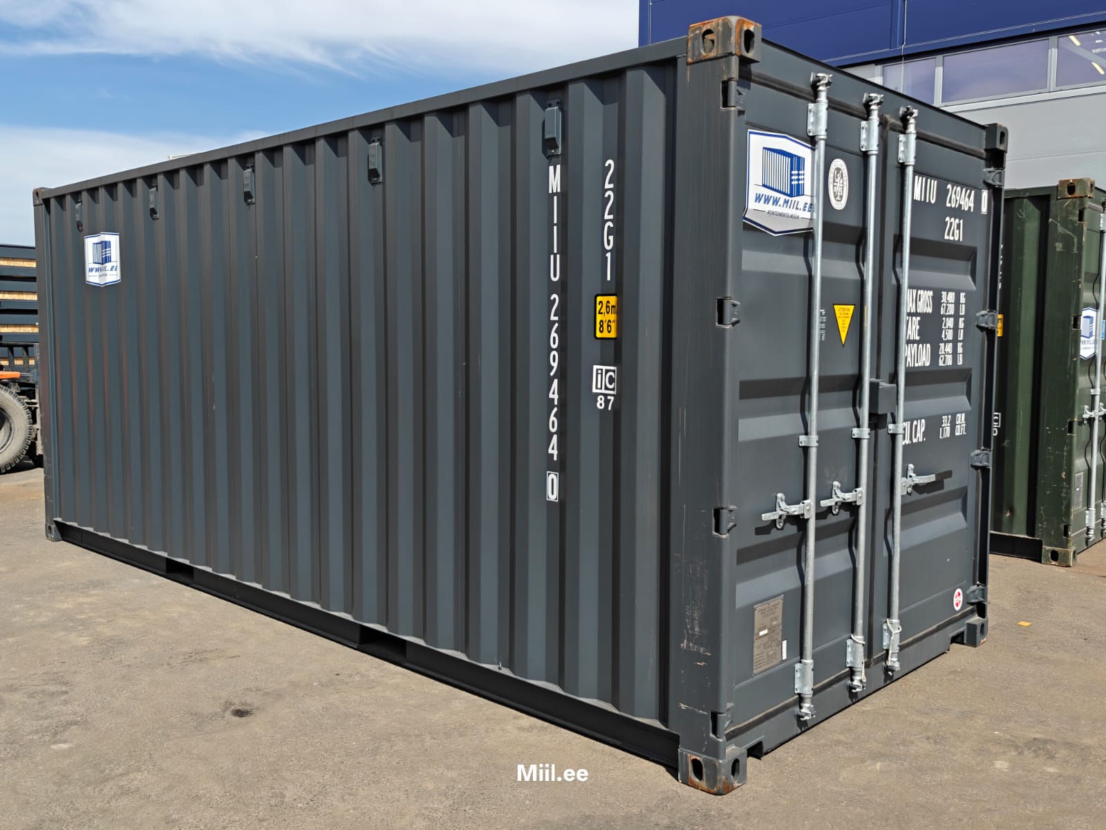 20DC Storage container MIIU2694640 - TALLINN (Remonditud) - Image 2
