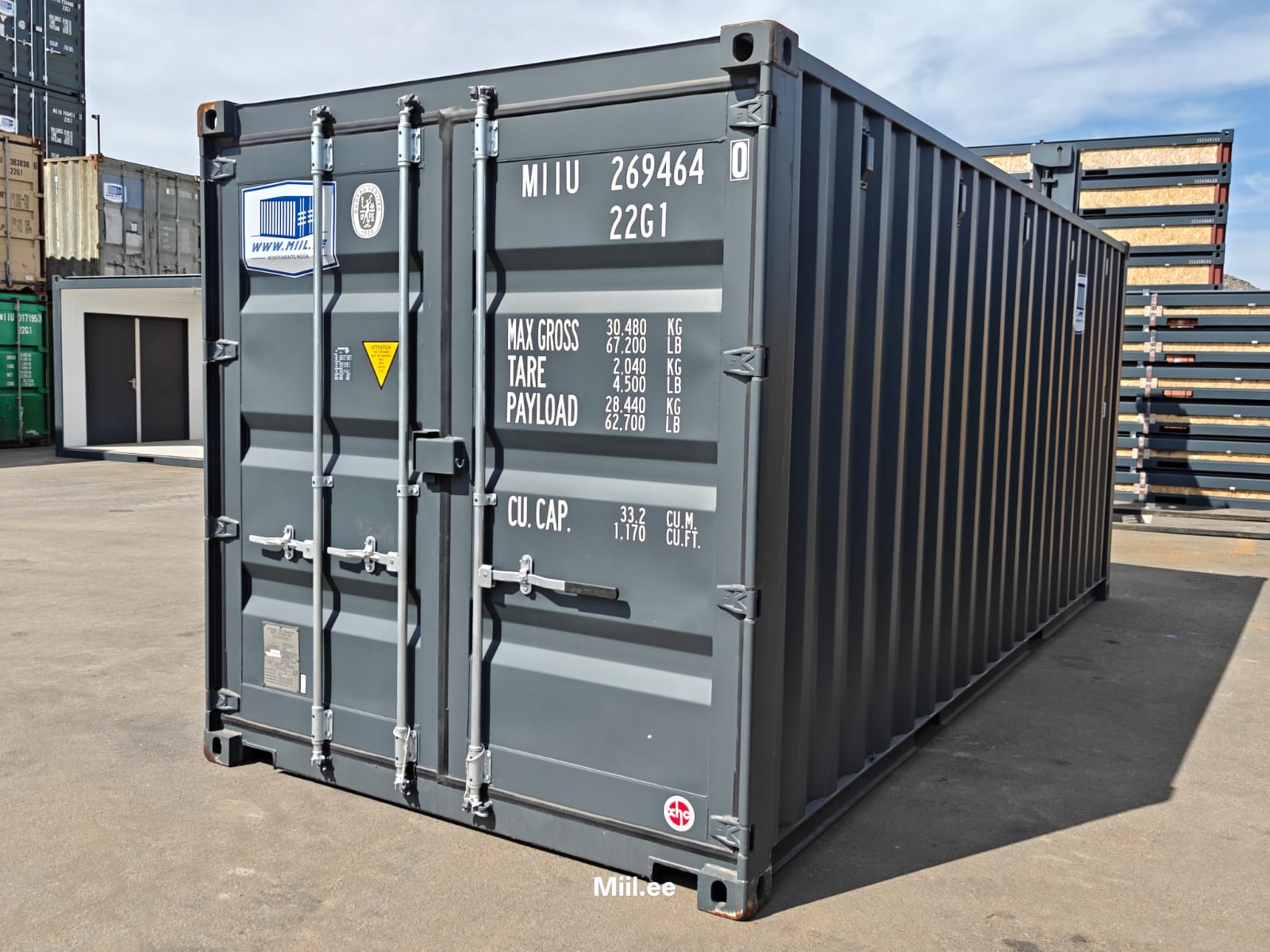 20DC Storage container MIIU2694640 - TALLINN (Remonditud)