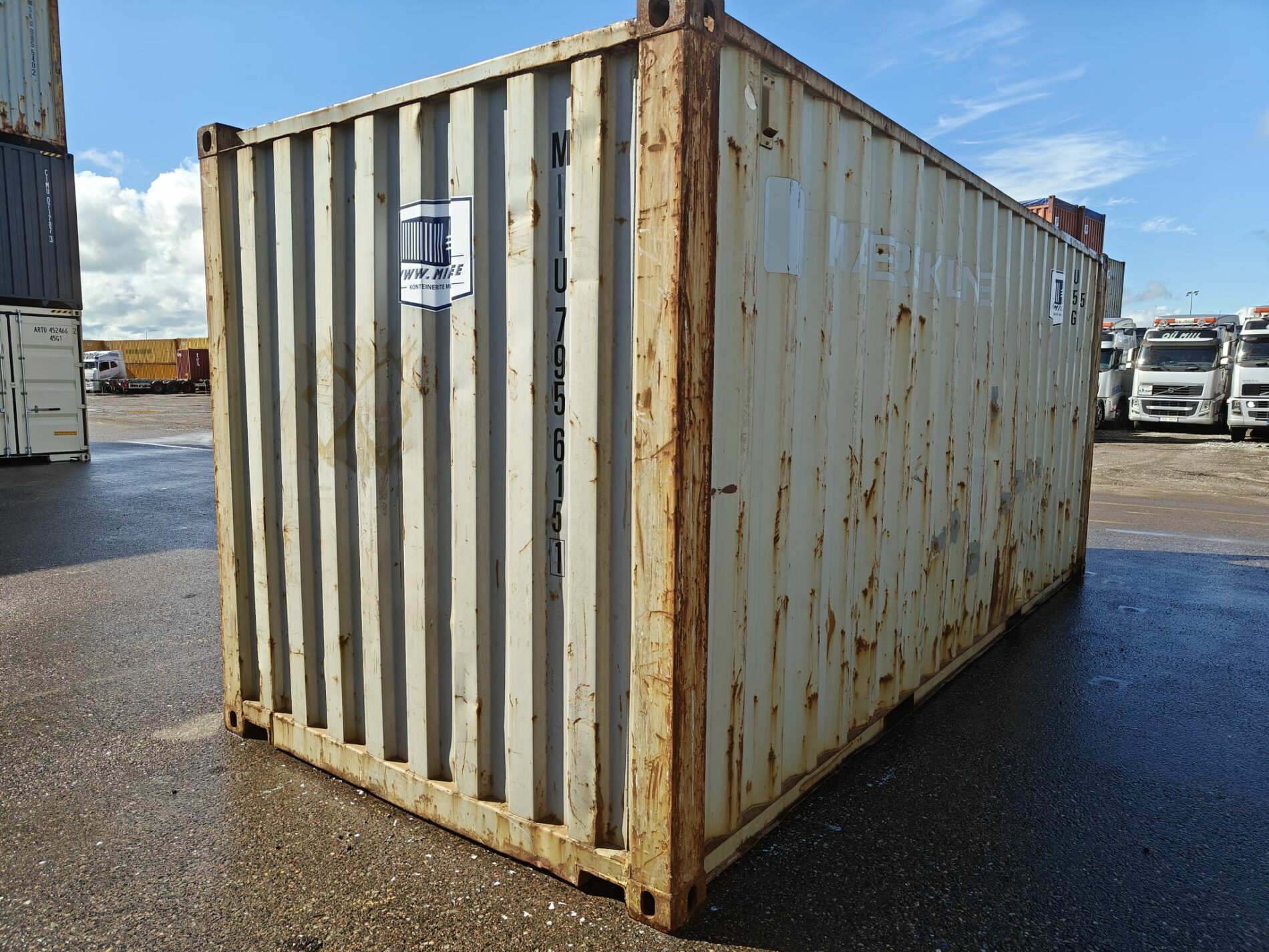 20DC Merekonteiner MIIU7956151 - TARTU - Image 3