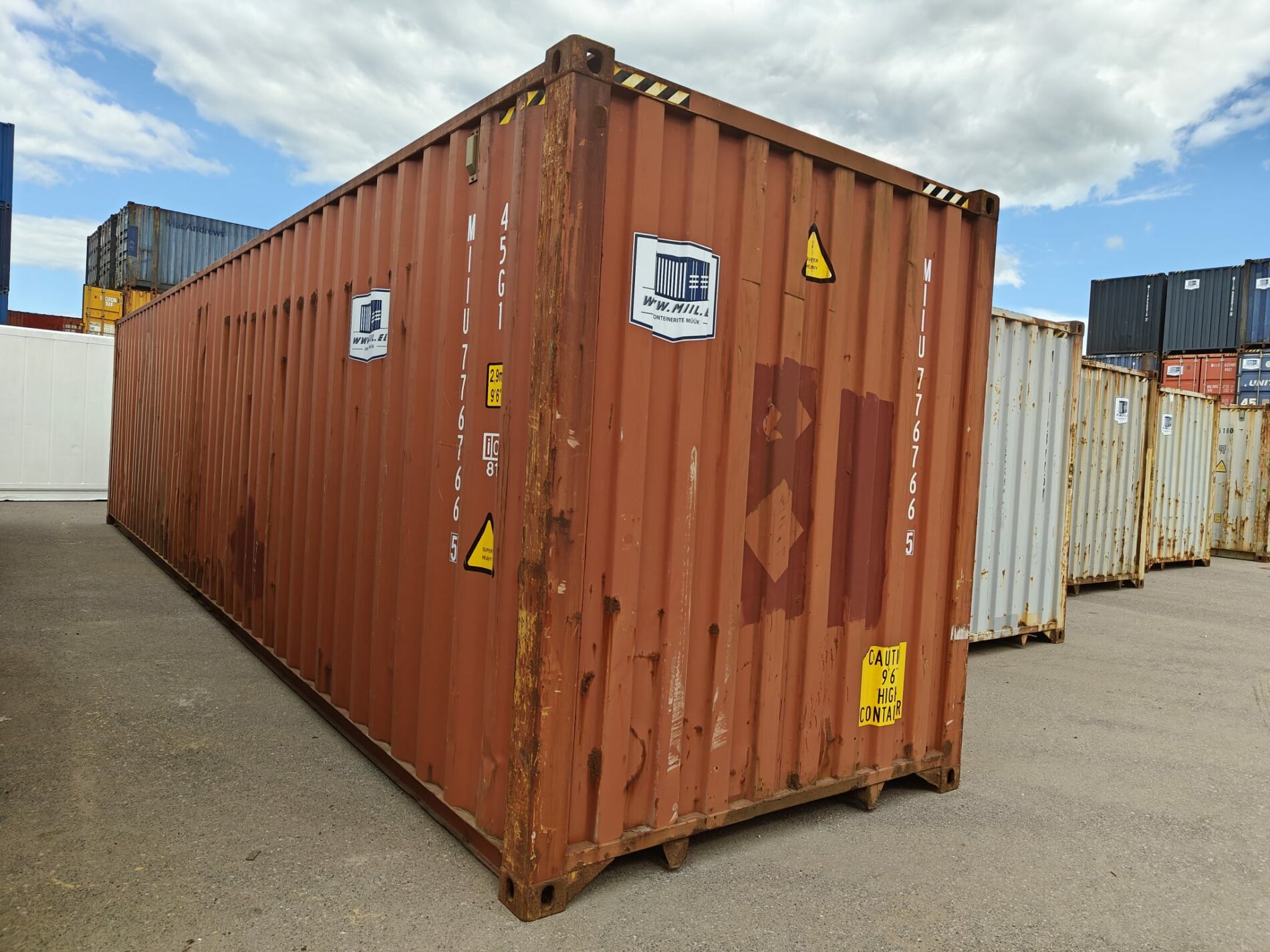40HC Shipping container MIIU7767665 - TALLINN - Image 4