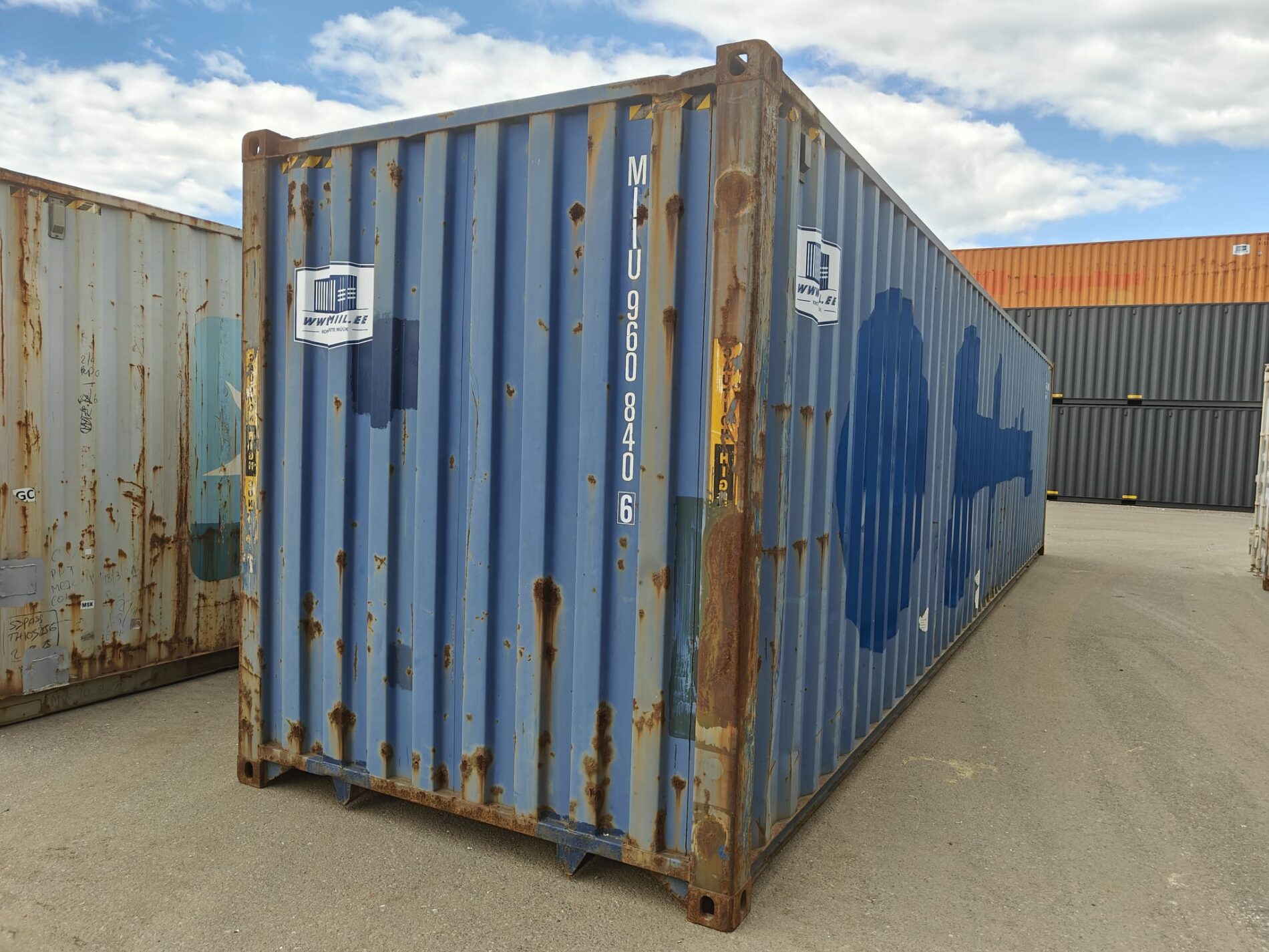 40HC Shipping container MIIU9608406 - TALLINN - Image 3
