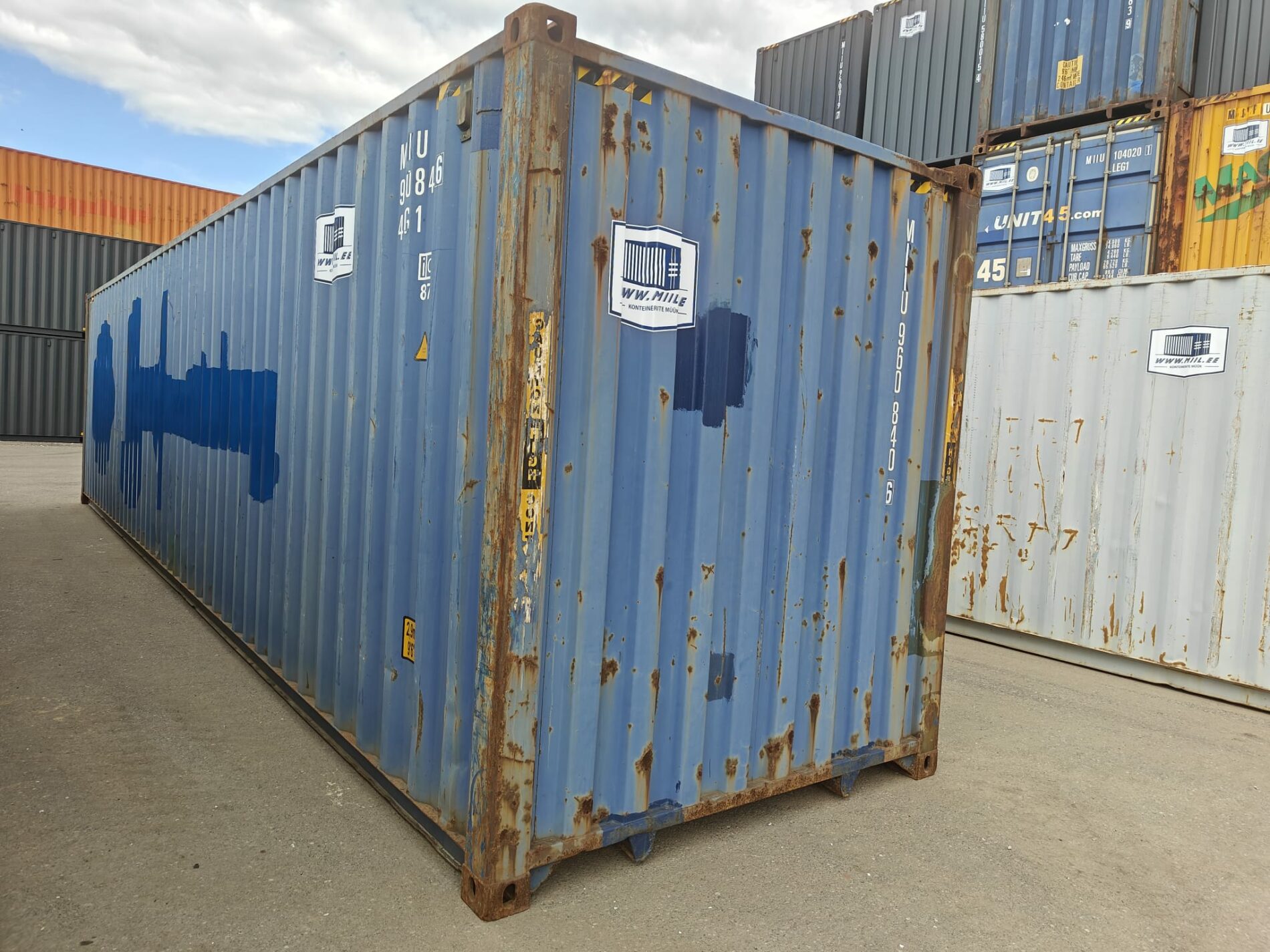 40HC Shipping container MIIU9608406 - TALLINN - Image 4