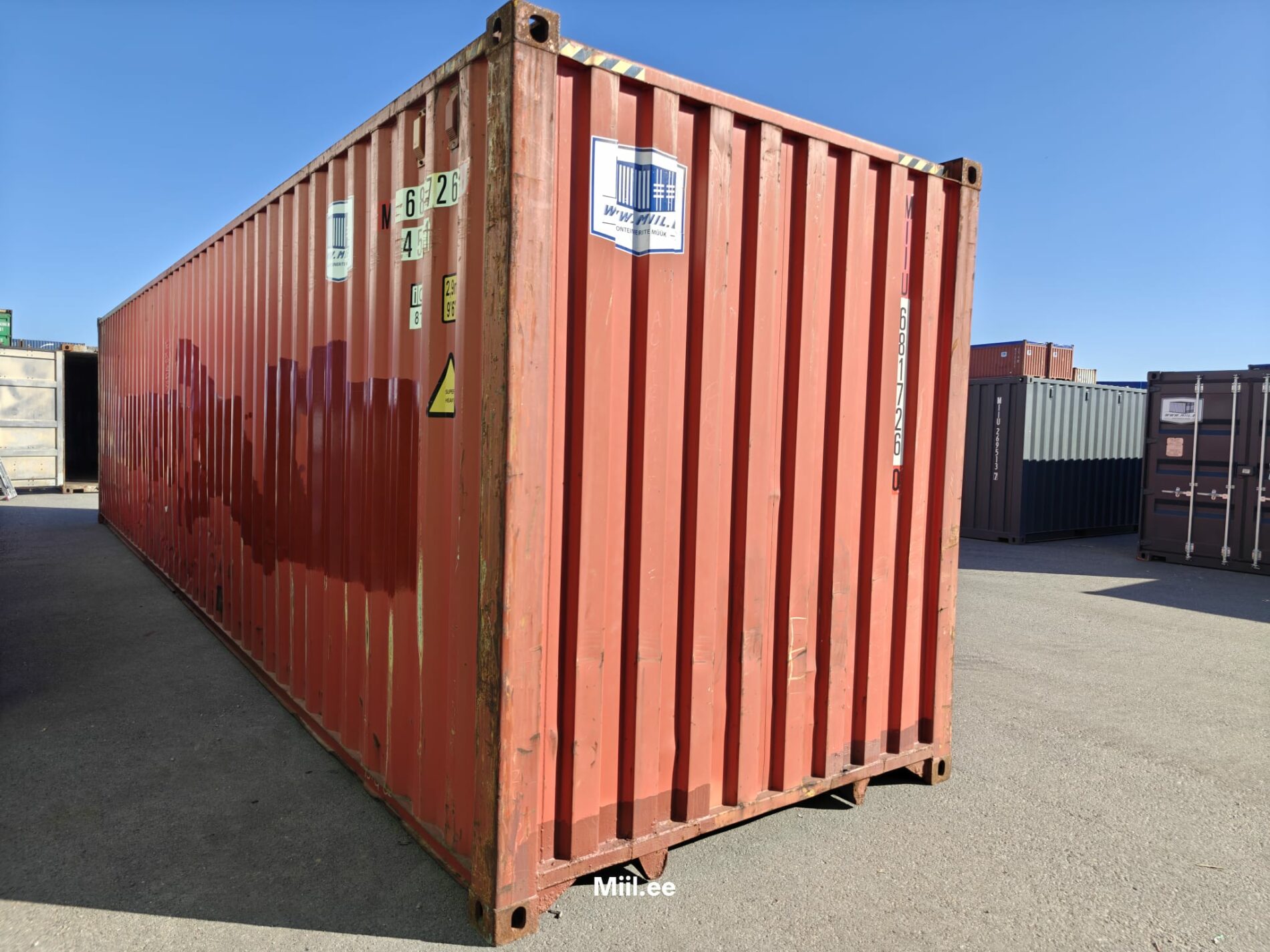 40HC Shipping container MIIU6817260 - TALLINN - Image 3