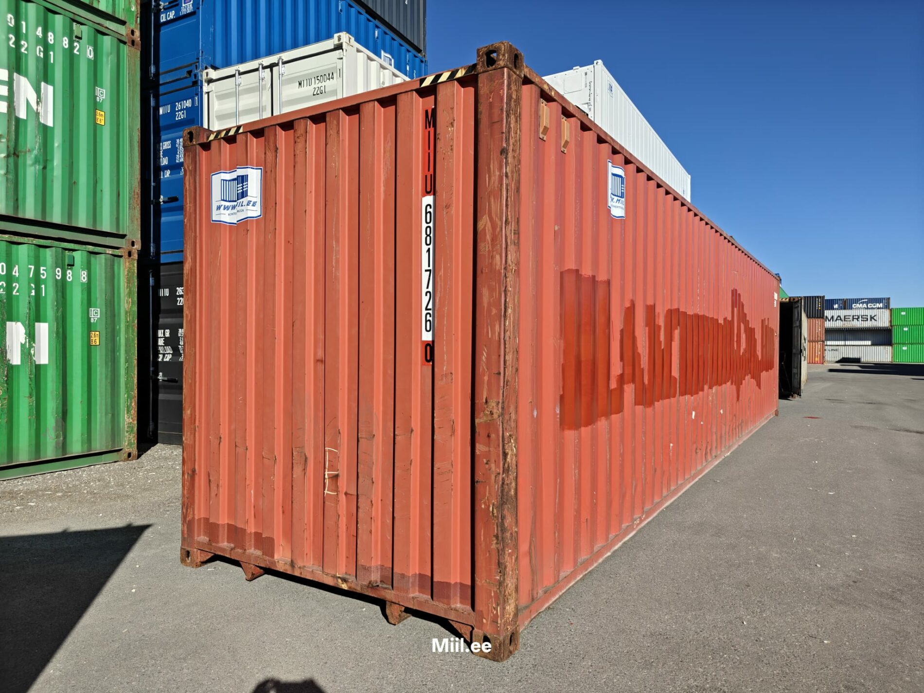 40HC Shipping container MIIU6817260 - TALLINN - Image 4