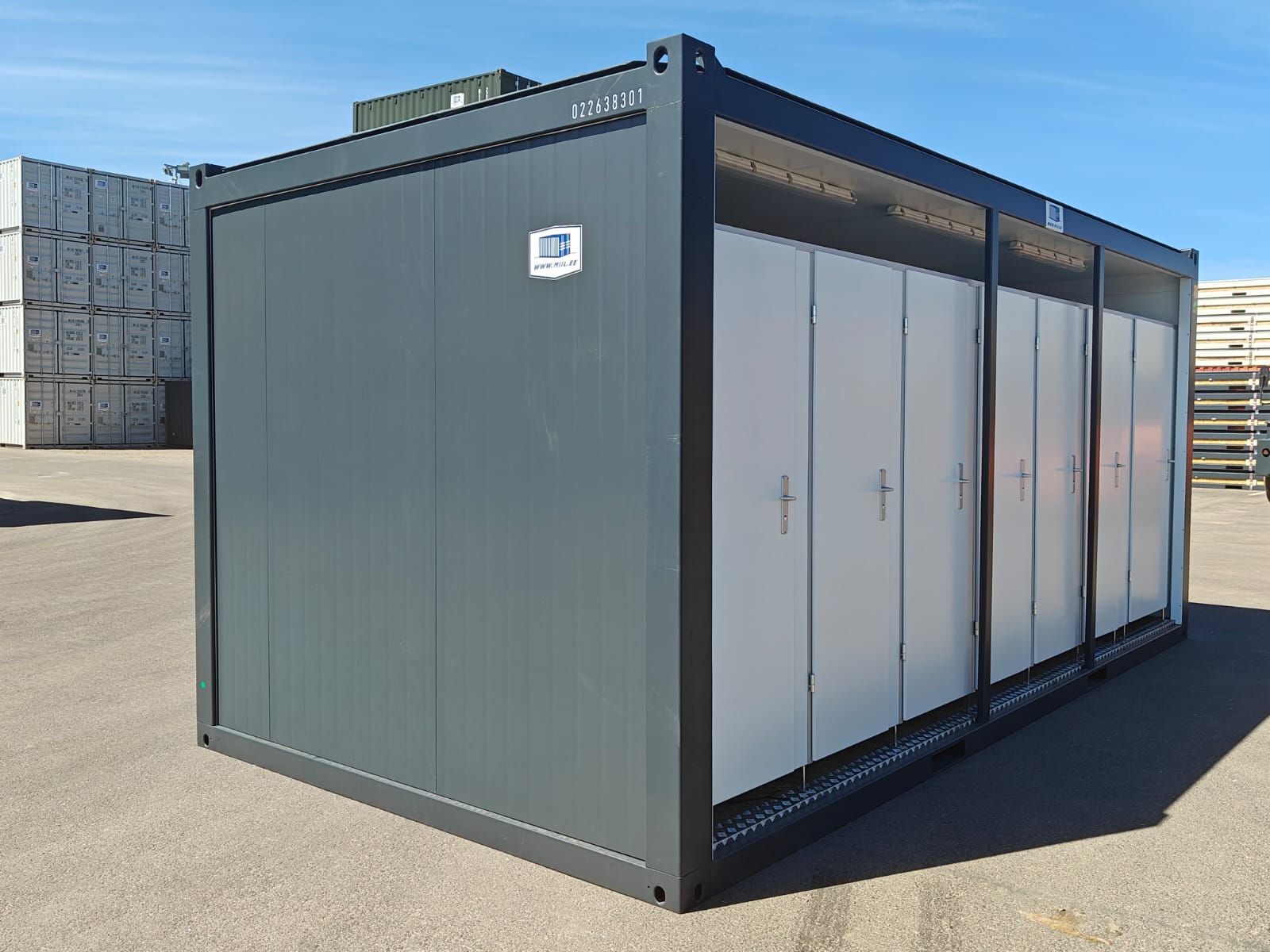 Containex XL -ulkosuihku – MIIU2290 saniteettimoduuli - Image 10