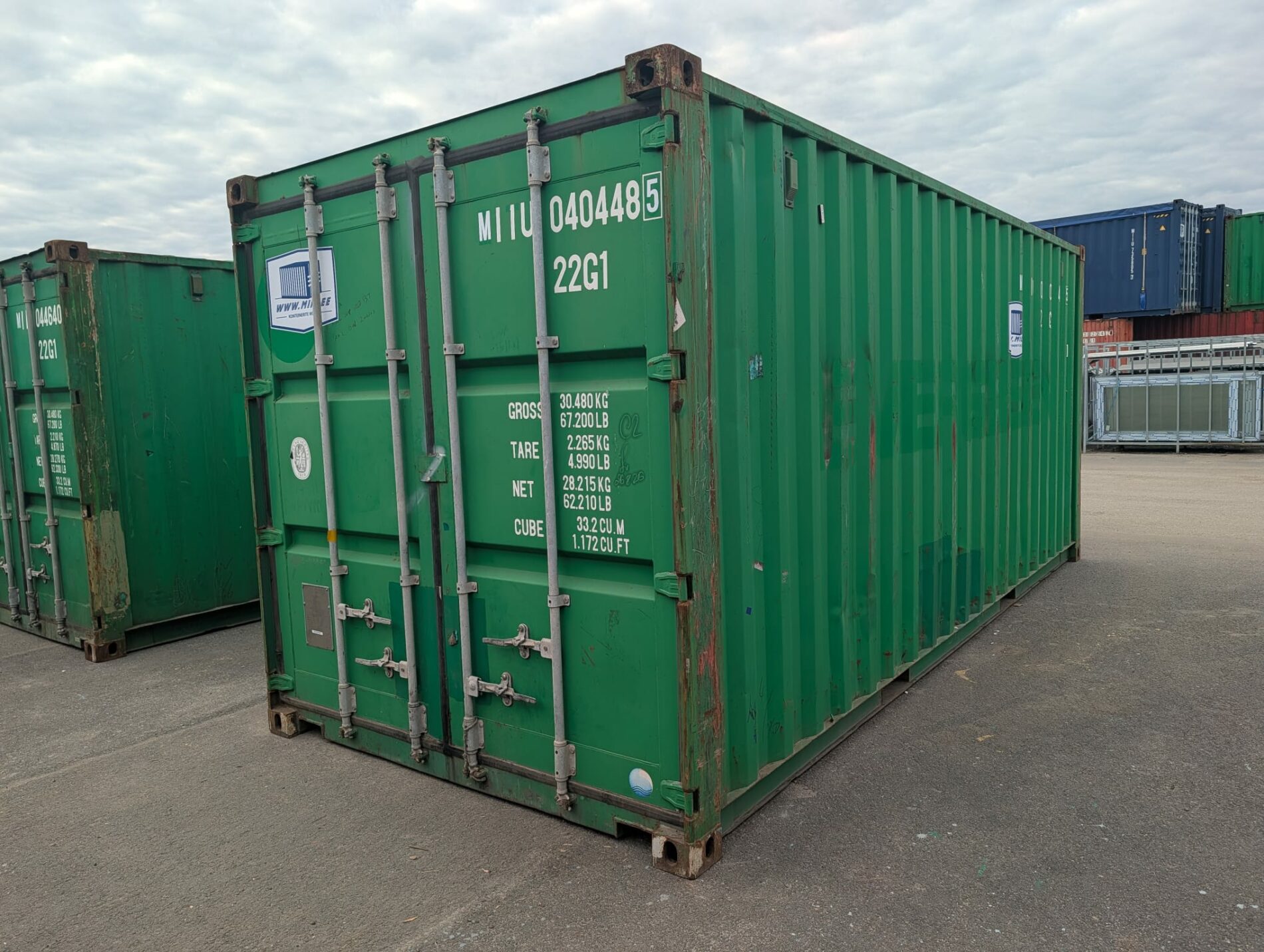 20DC Merekonteiner MIIU0446407 – PÄRNU