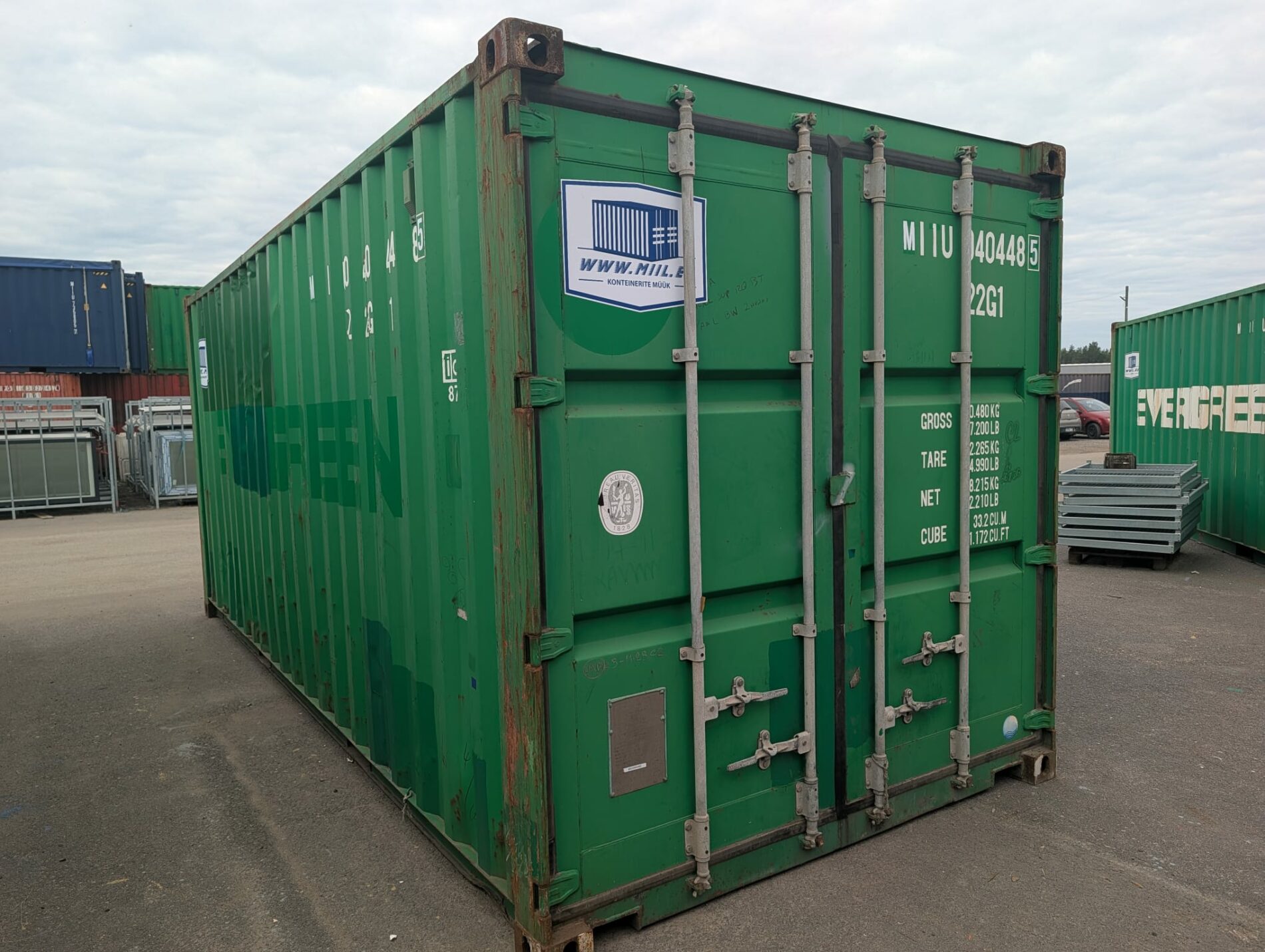 20DC Merekonteiner MIIU0404485 – PÄRNU - Image 2