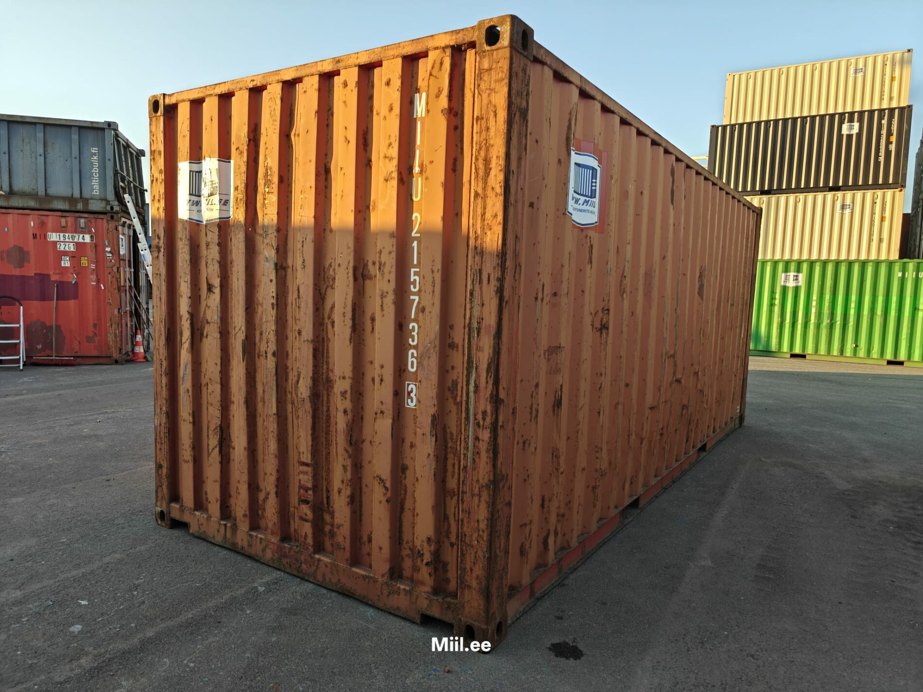 20DC Merekonteiner MIIU2157363 – TALLINN - Image 3