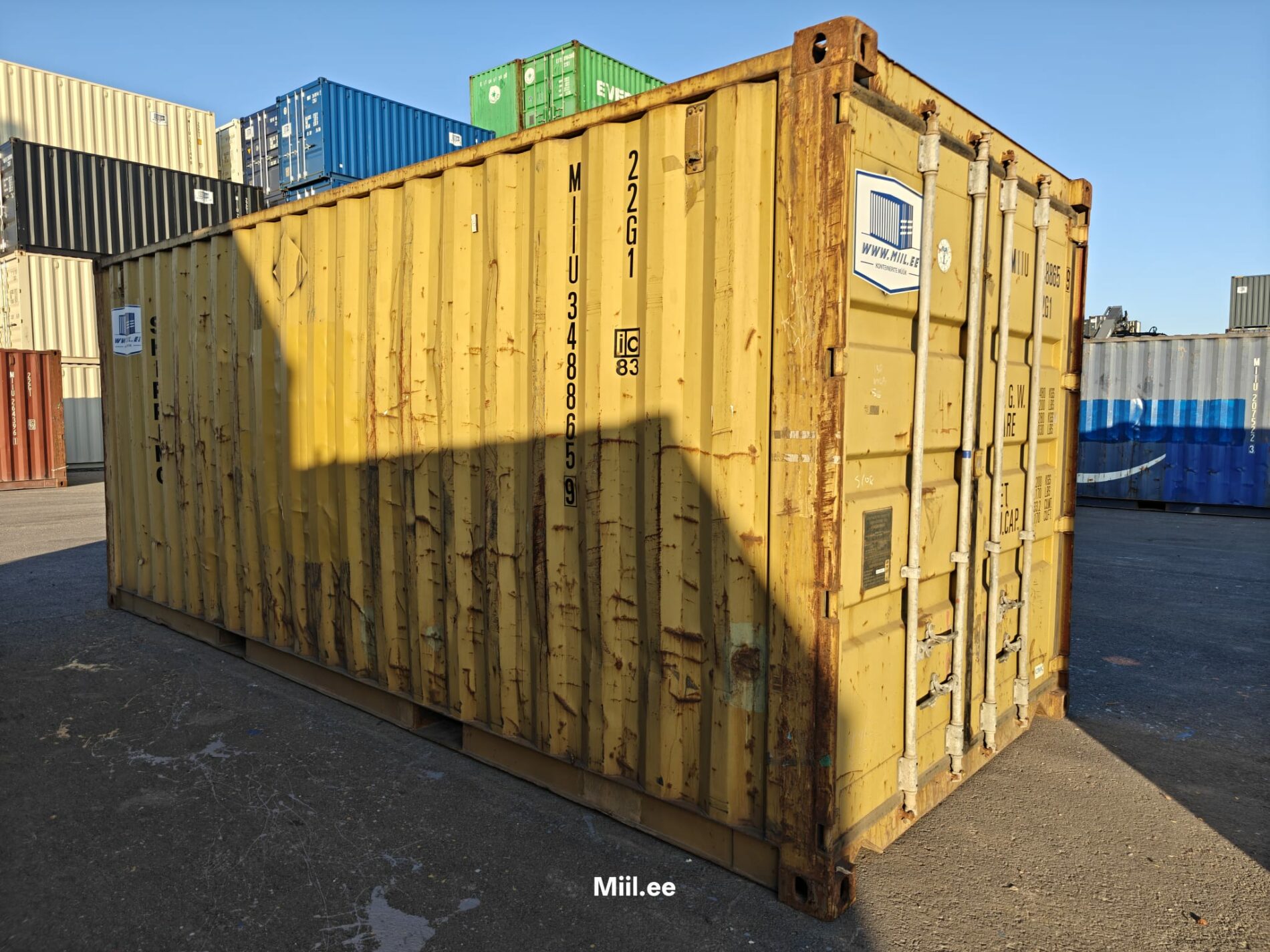 20DC Merekonteiner MIIU3488659 – TALLINN - Image 2